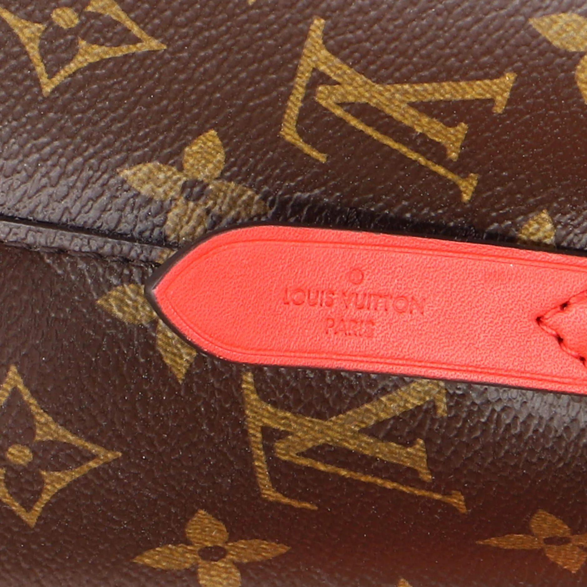 NeoNoe Handbag Monogram Canvas with Leather MM - Image 6