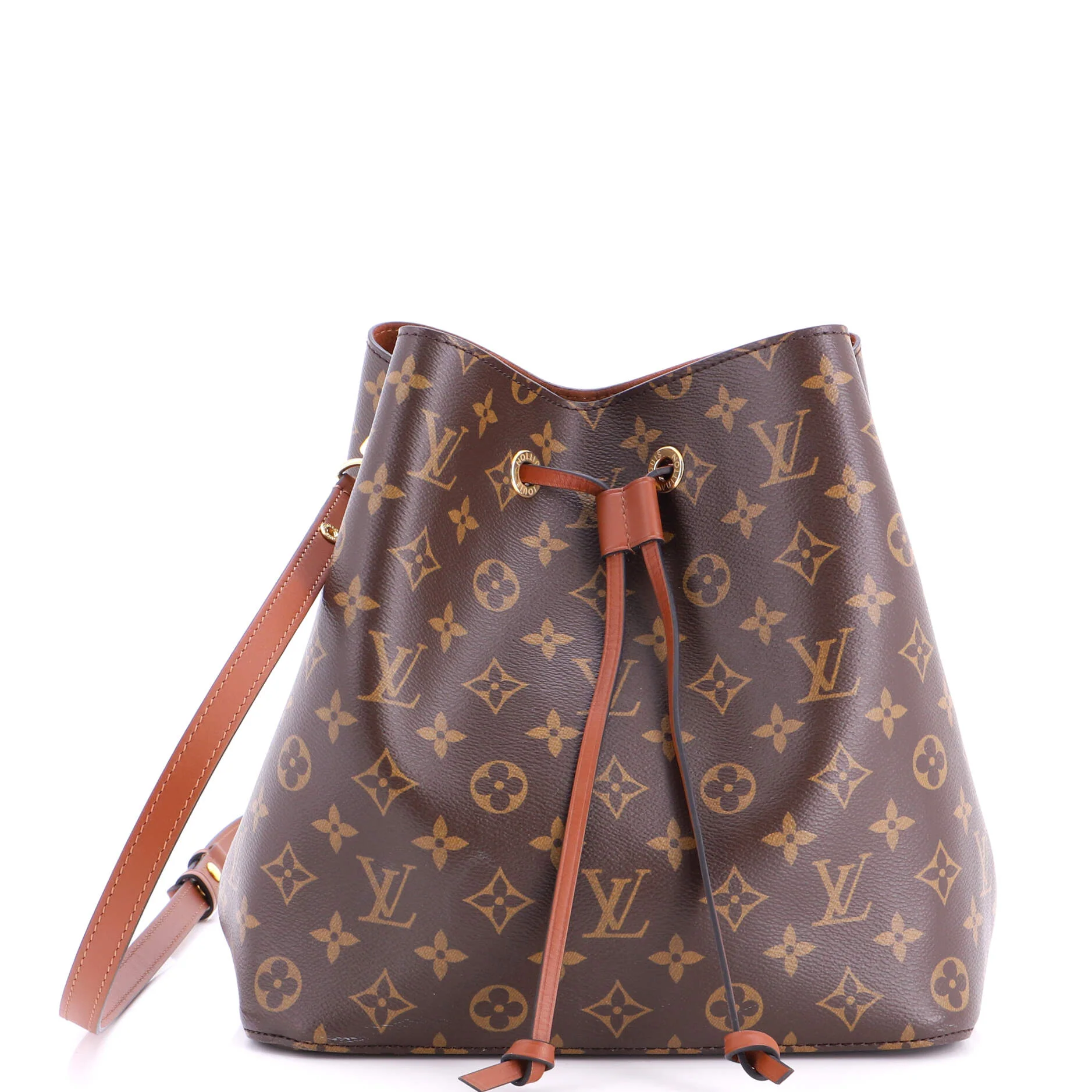 NeoNoe Handbag Monogram Canvas with Leather MM