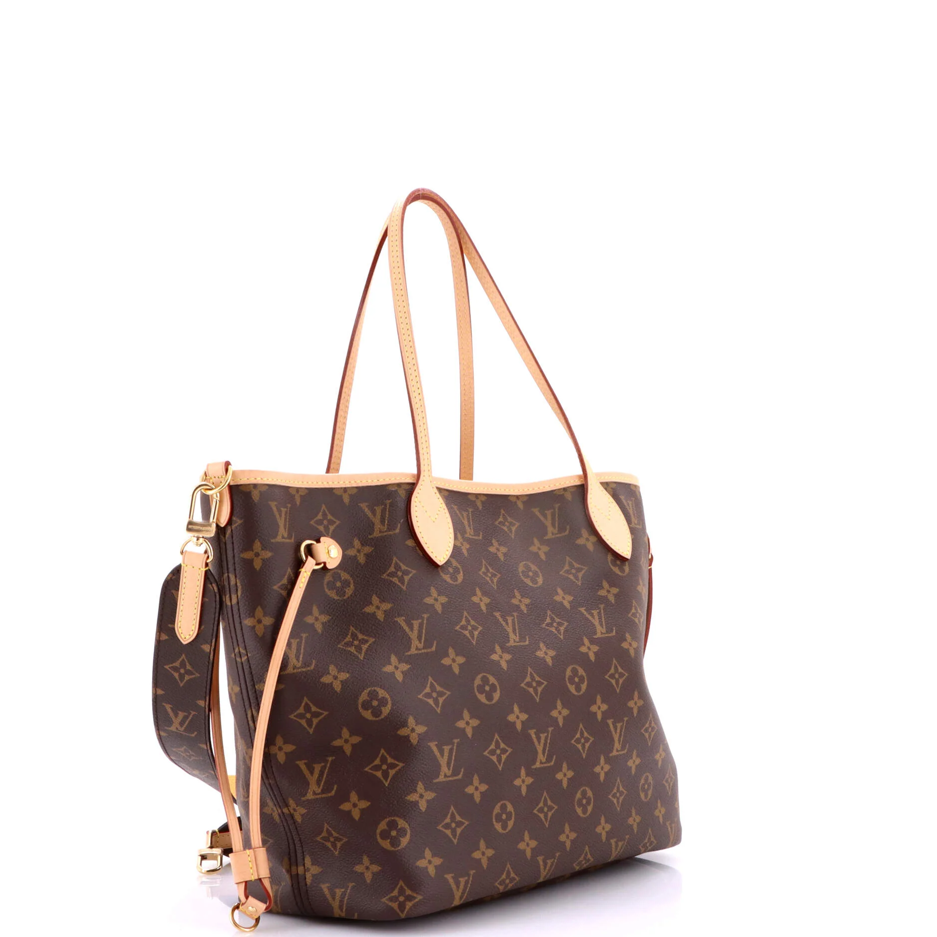 Neverfull Bandouliere Inside Out Monogram Canvas and Textile MM - Image 2