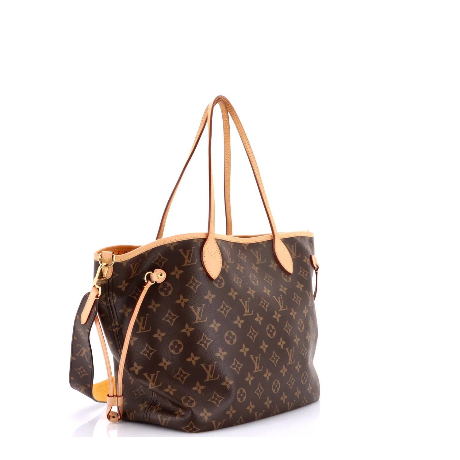 Neverfull Bandouliere Inside Out Monogram Canvas and Textile MM - Image 2