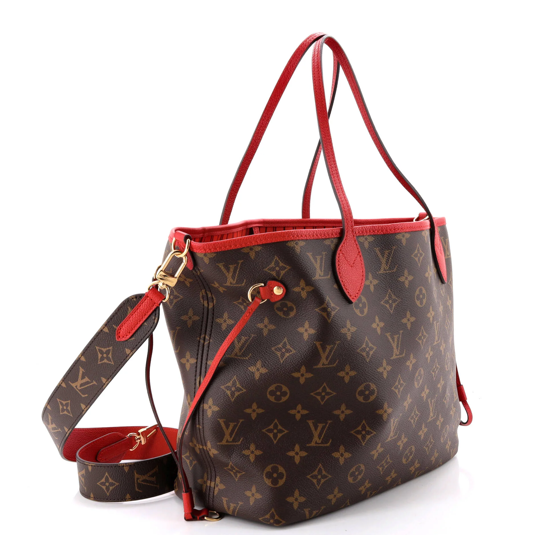 Neverfull Bandouliere Inside Out Monogram Canvas and Textile MM - Image 2