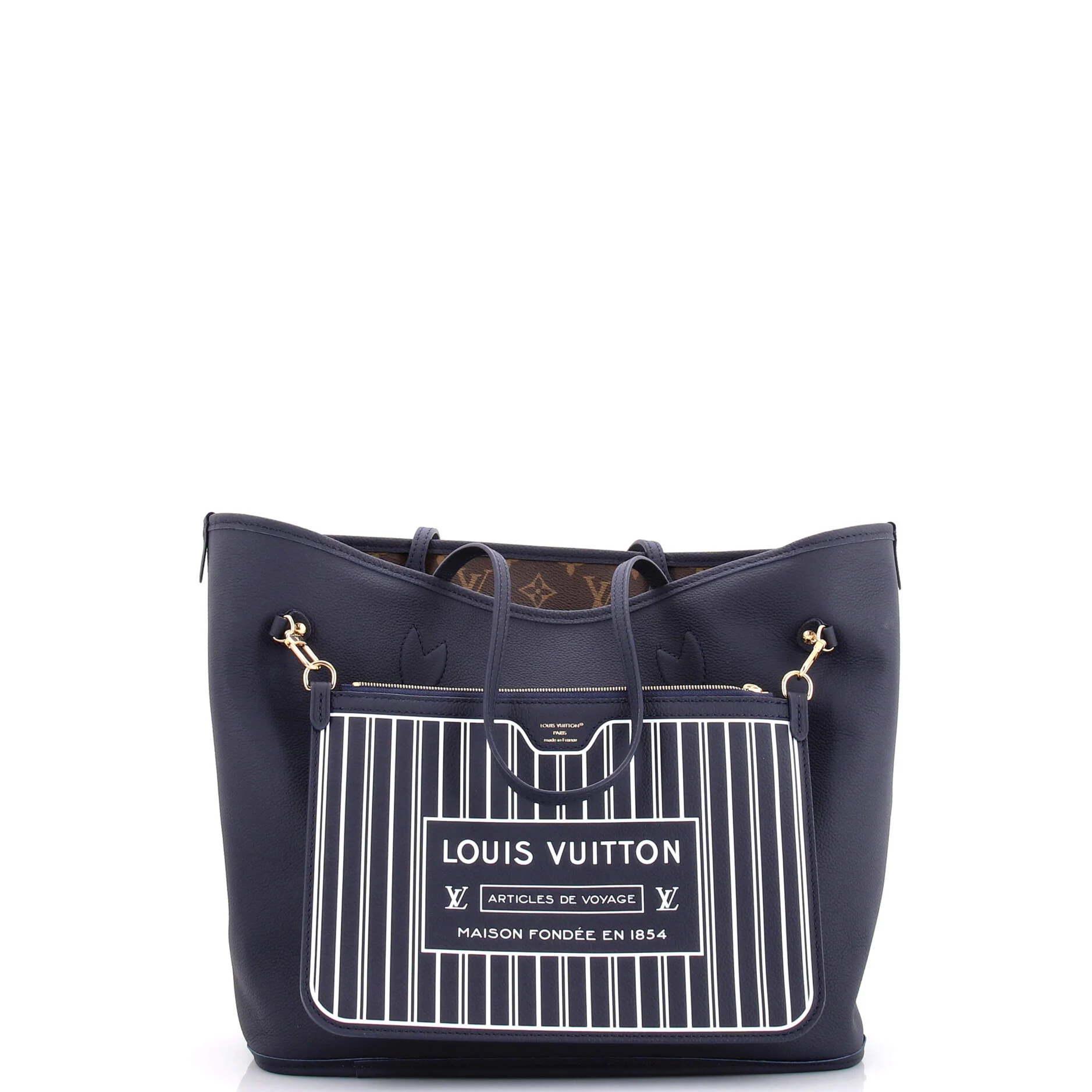 Neverfull Inside Out Monogram Canvas and Leather MM - Image 2