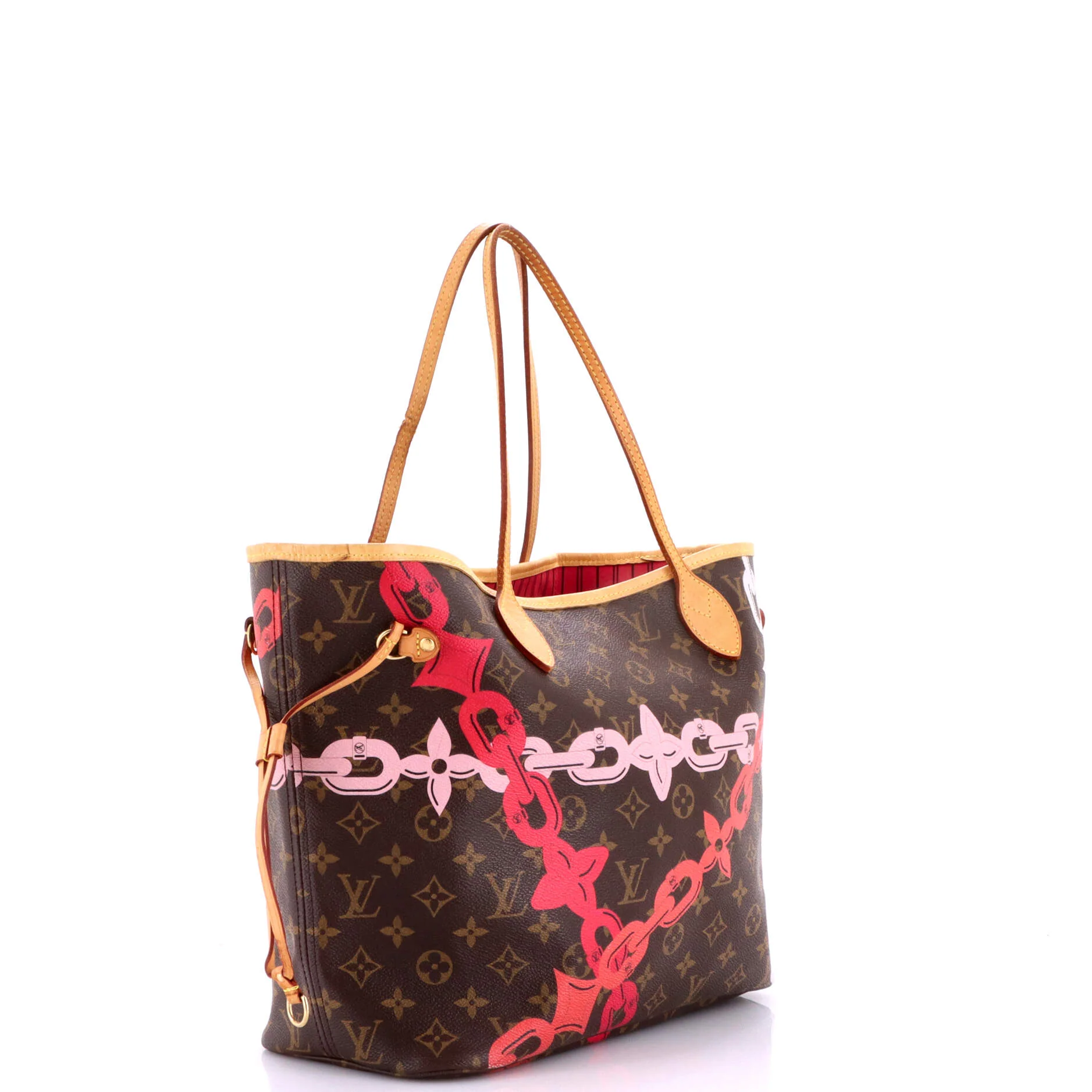 Neverfull NM Tote Limited Edition Bay Monogram Canvas MM - Image 3