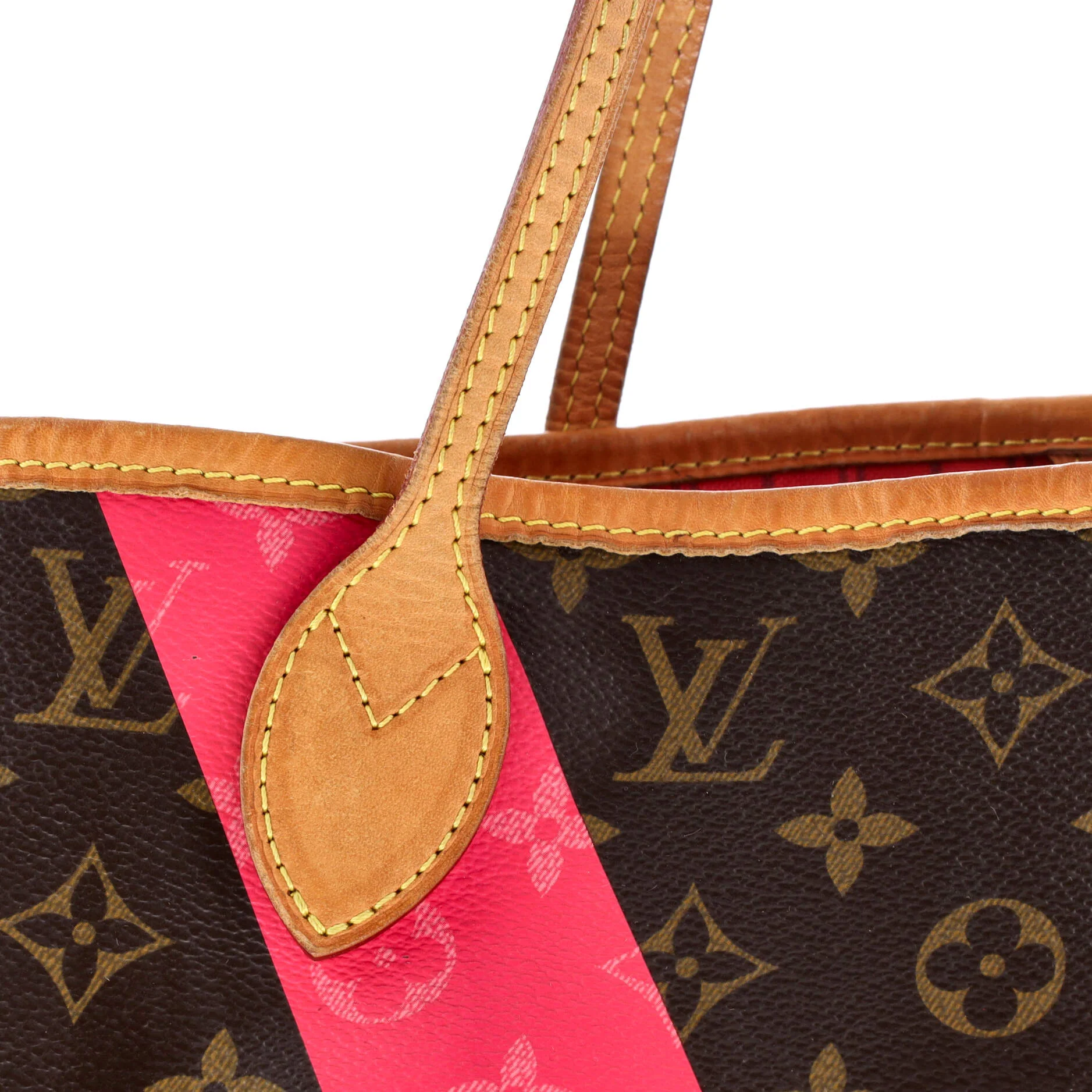 Neverfull NM Tote Limited Edition Cities V Monogram Canvas MM - Image 7