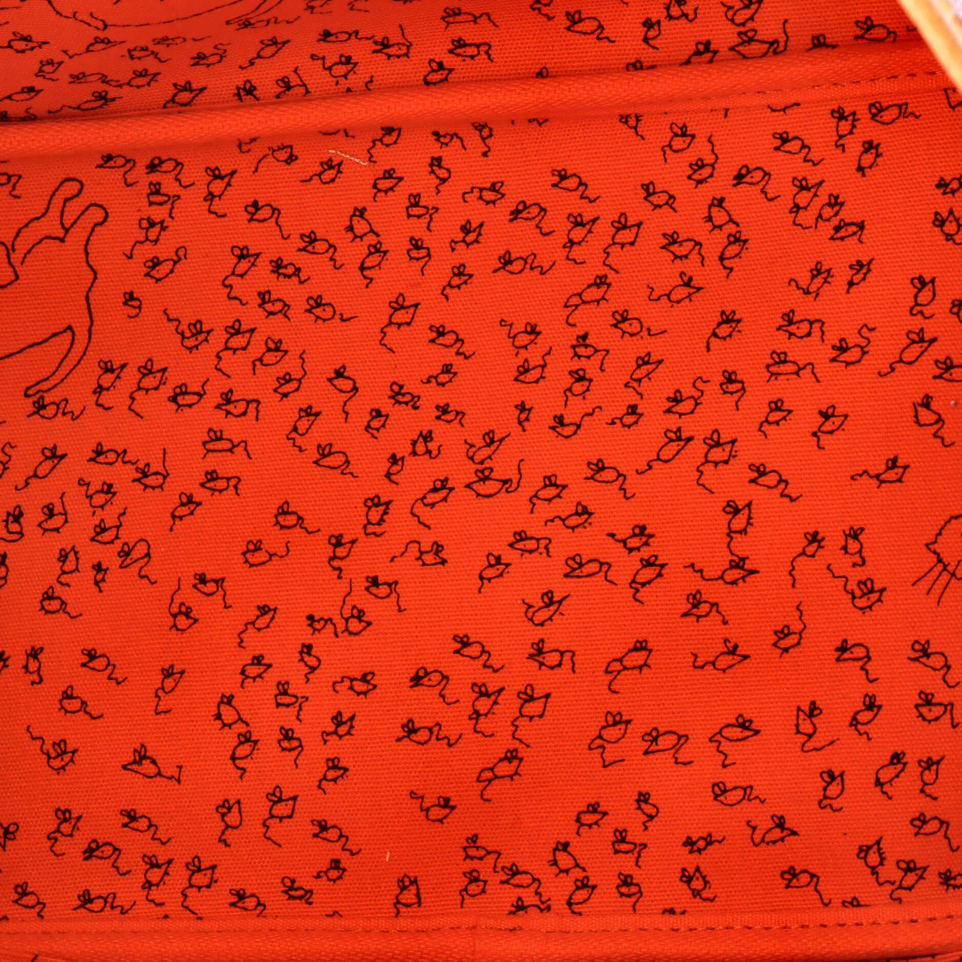 Neverfull NM Tote Limited Edition Grace Coddington Catogram Canvas MM - Image 5