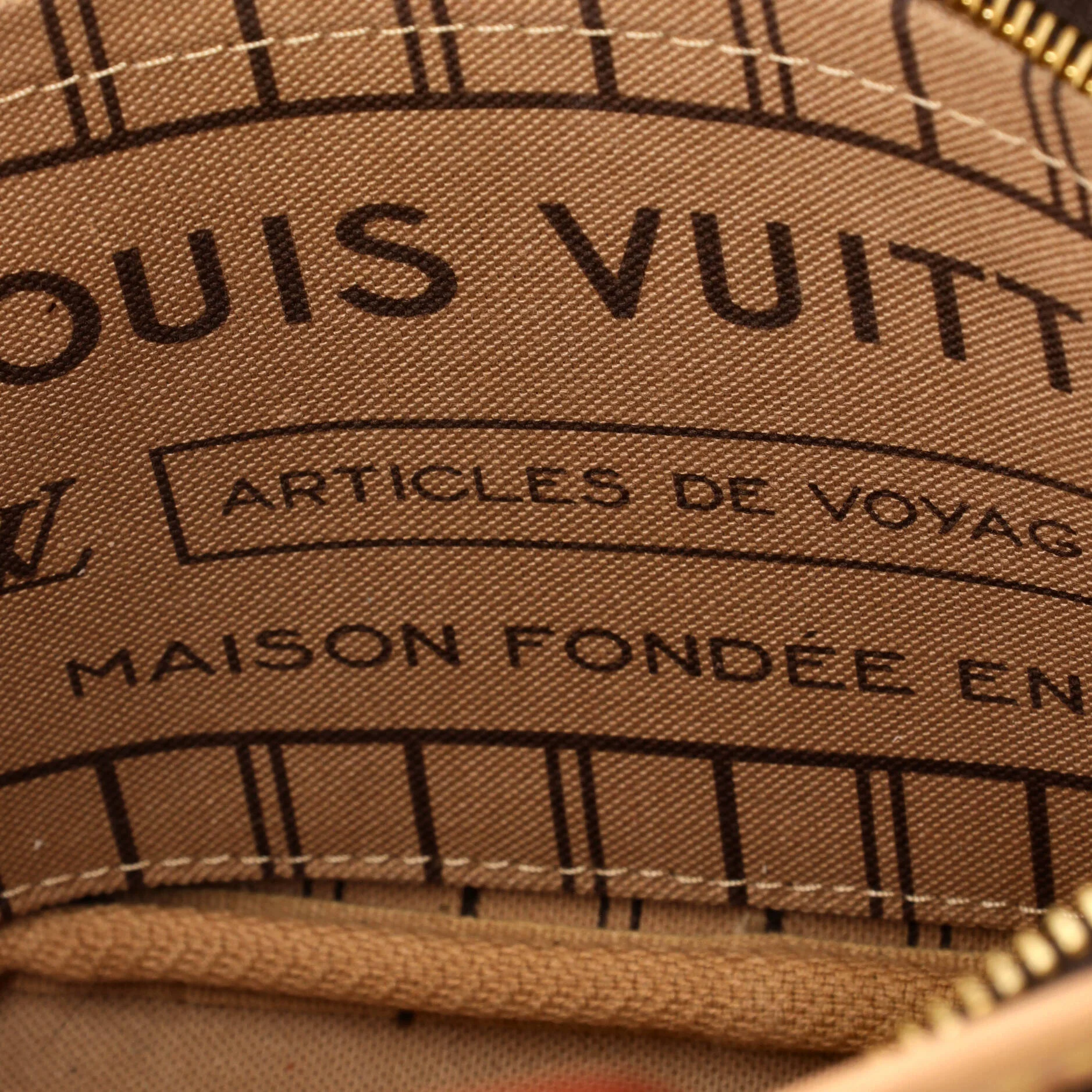 Neverfull NM Tote Monogram Canvas BB - Image 6