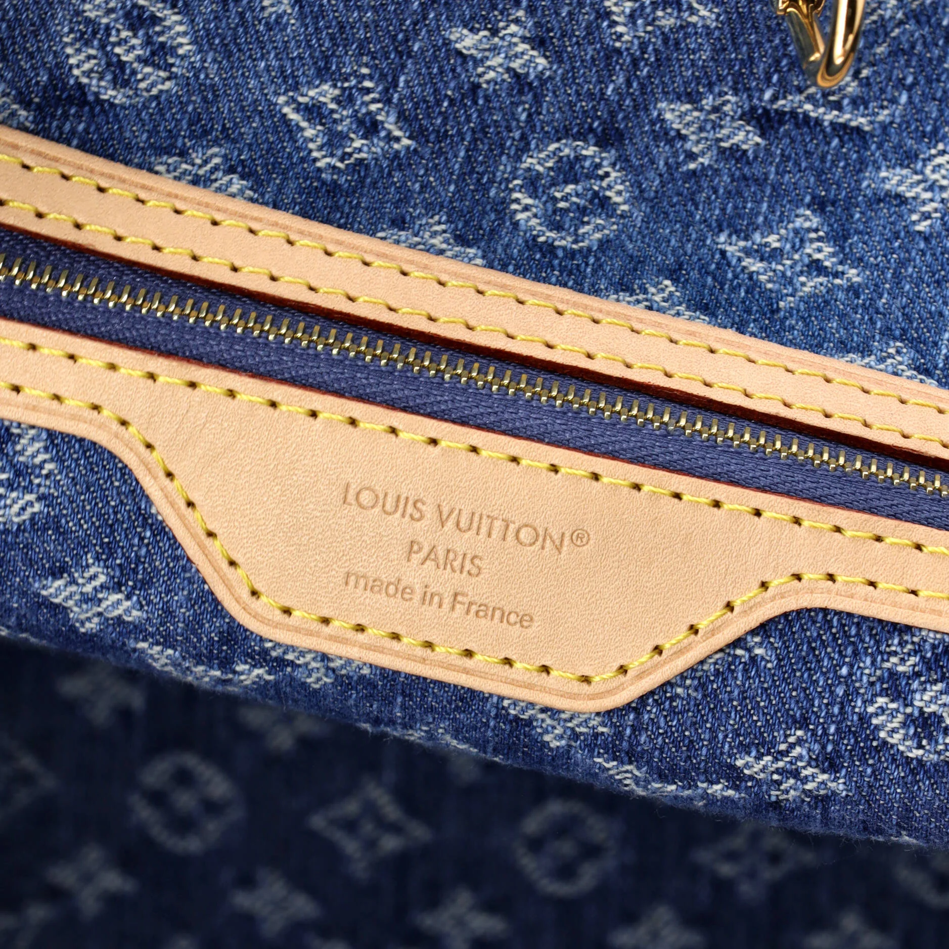 Neverfull NM Tote Monogram Denim MM - Image 8