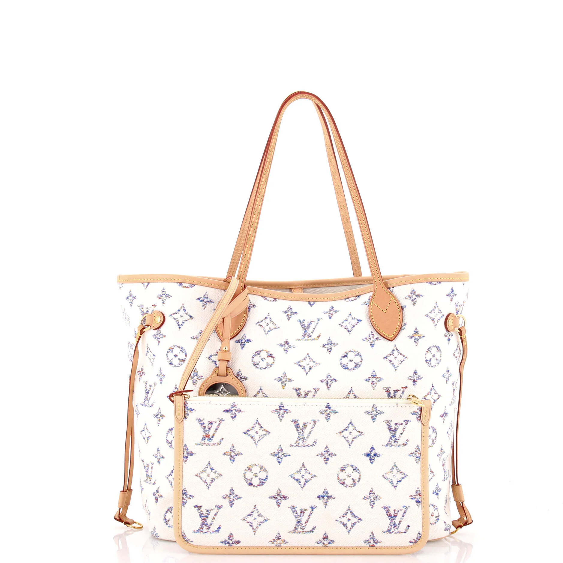 Neverfull NM Tote Multicolor Monogram Jacquard MM - Image 2