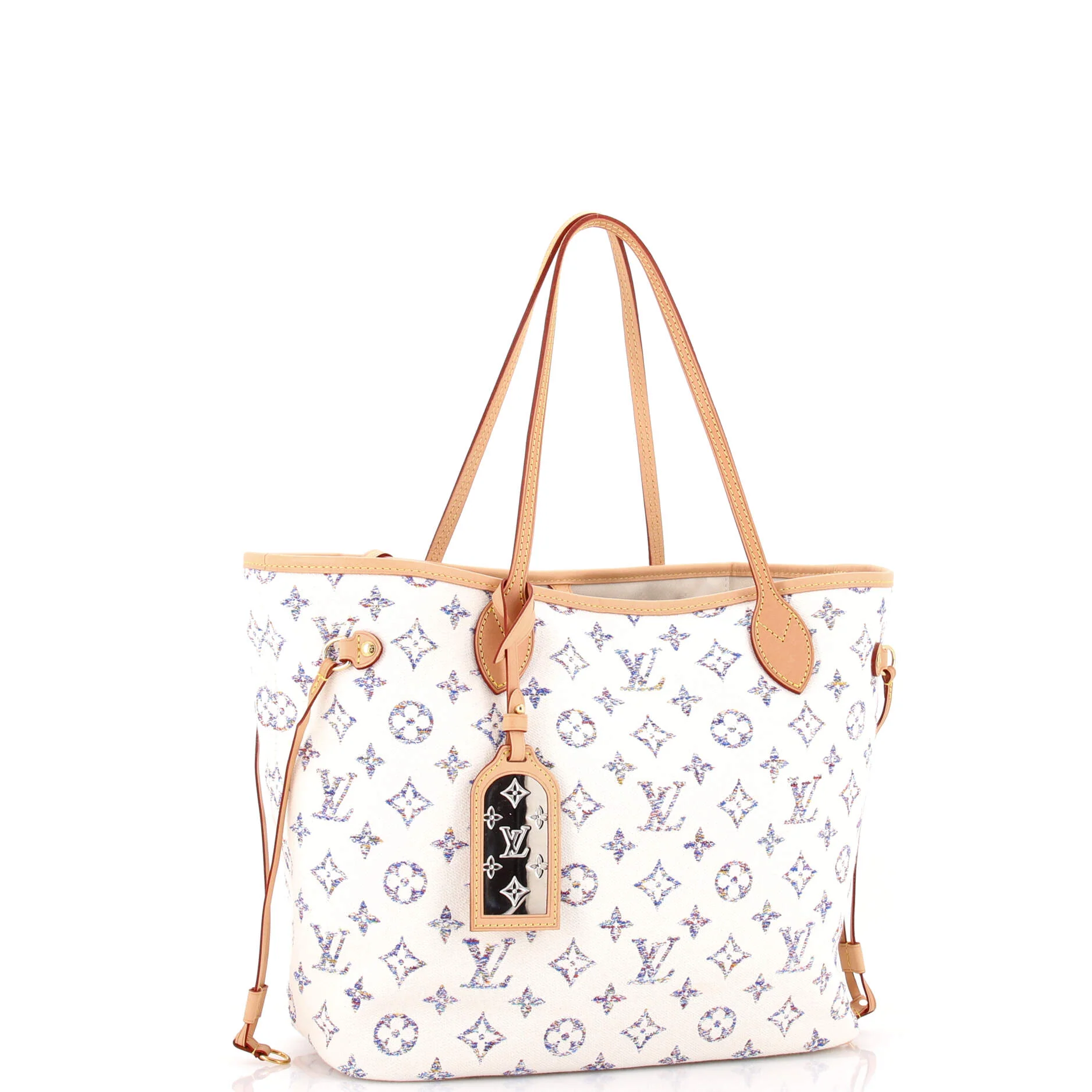 Neverfull NM Tote Multicolor Monogram Jacquard MM - Image 3