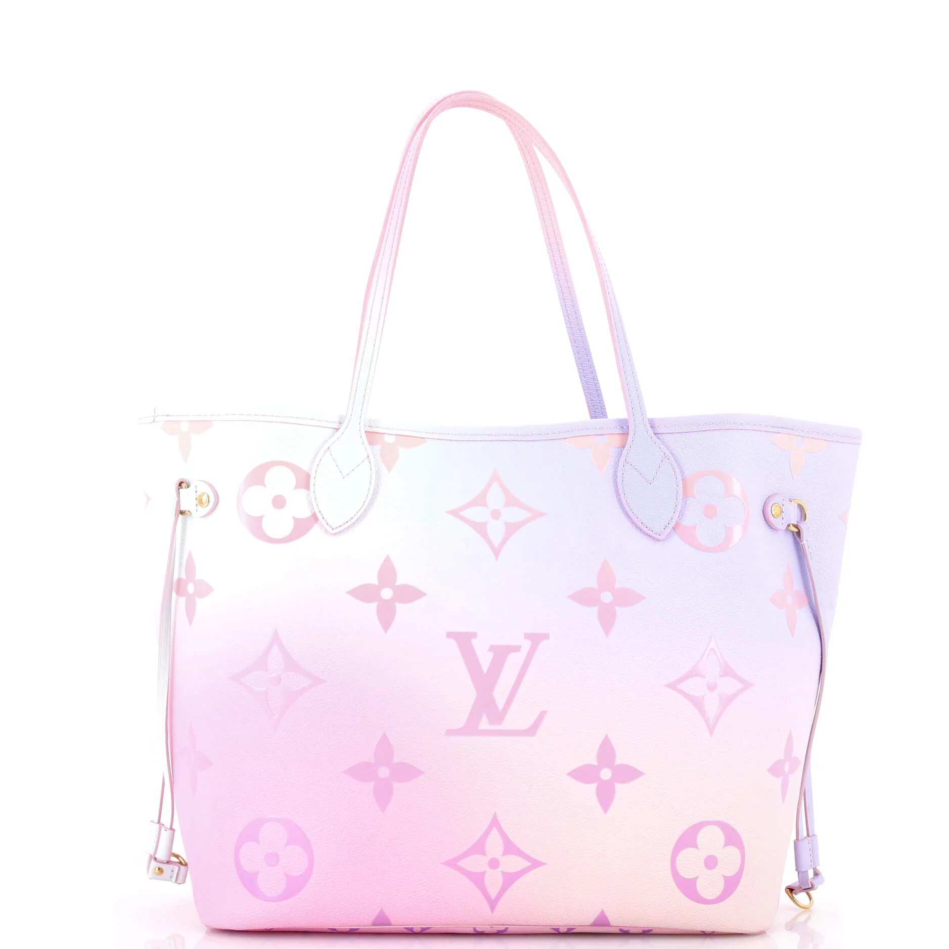 Neverfull NM Tote Spring in the City Monogram Giant Canvas MM - Image 3