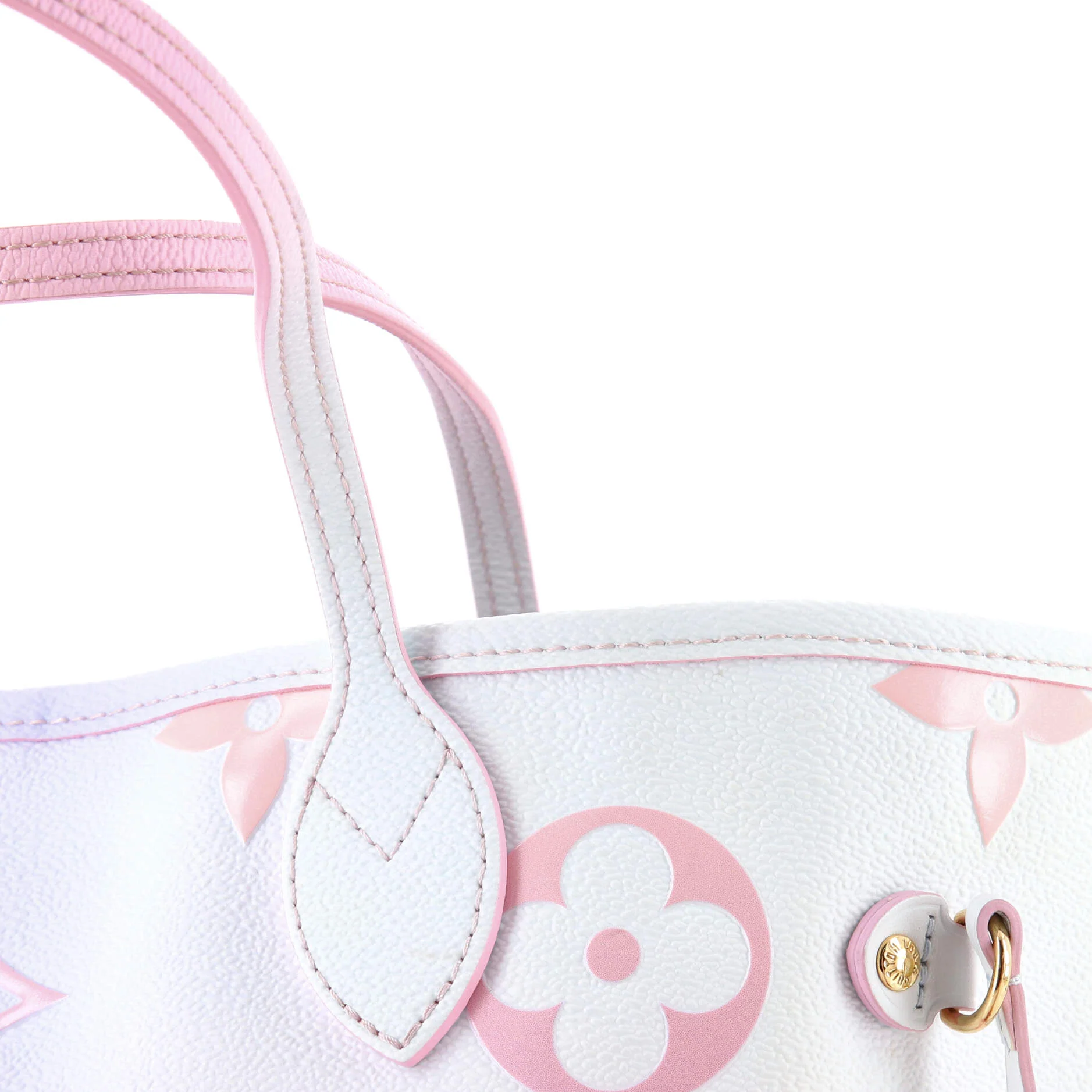 Neverfull NM Tote Spring in the City Monogram Giant Canvas MM - Image 7