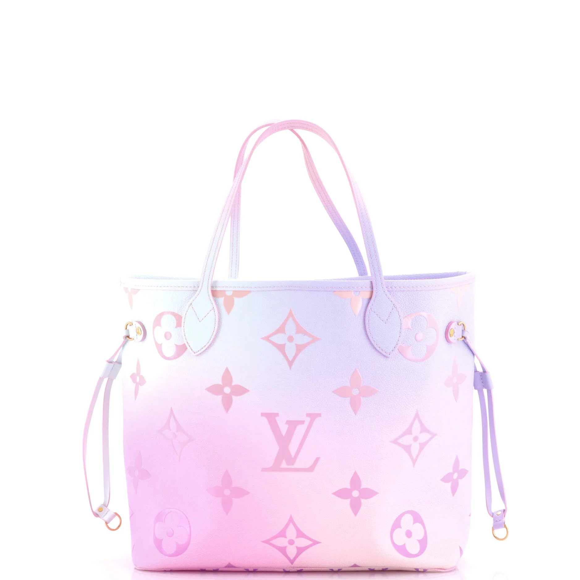 Neverfull NM Tote Spring in the City Monogram Giant Canvas MM - Image 4