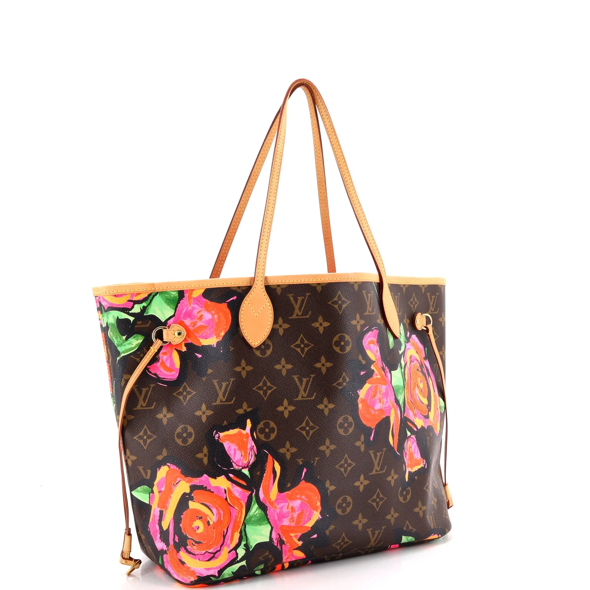 Neverfull Tote Limited Edition Monogram Roses MM - Image 2