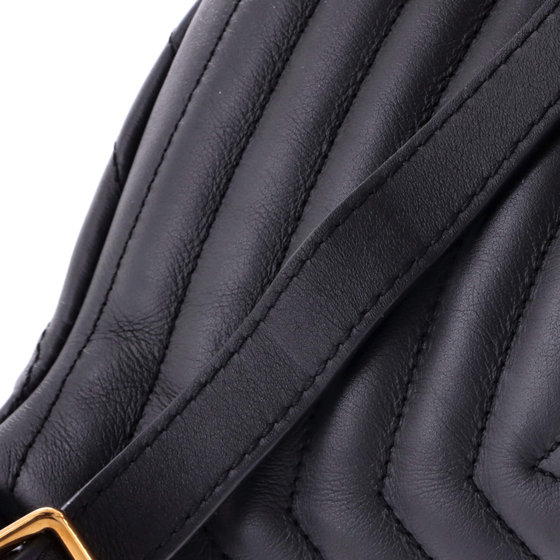 New Wave Bumbag Quilted Leather - Image 6
