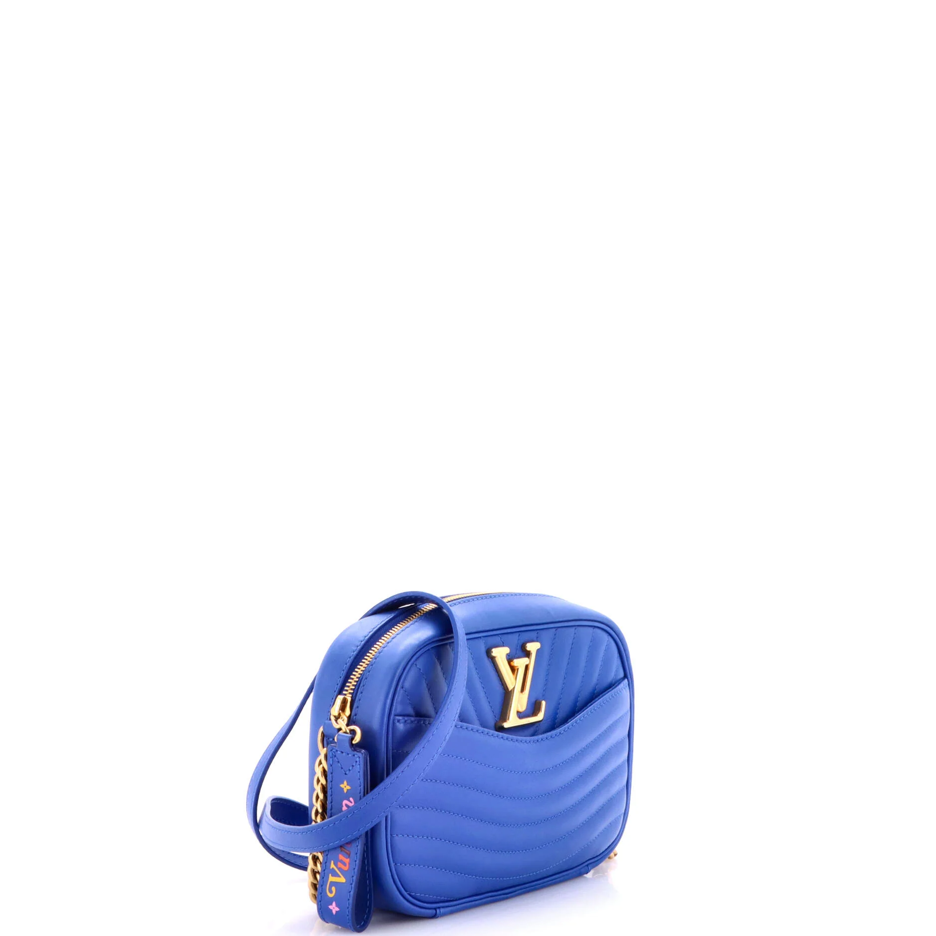 New Wave Camera Bag Quilted Leather - Image 2
