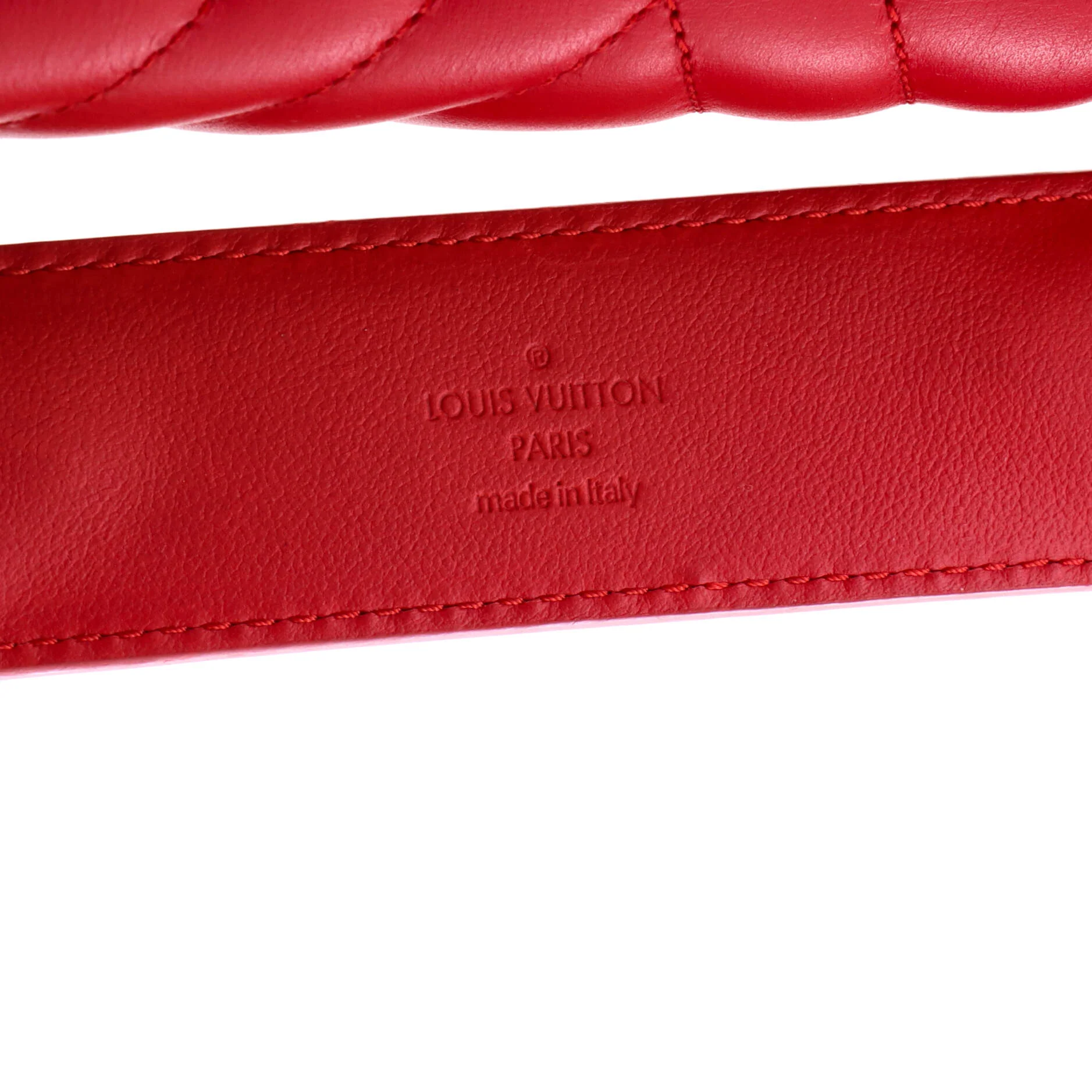 New Wave Chain Bag Quilted Leather MM - Image 7