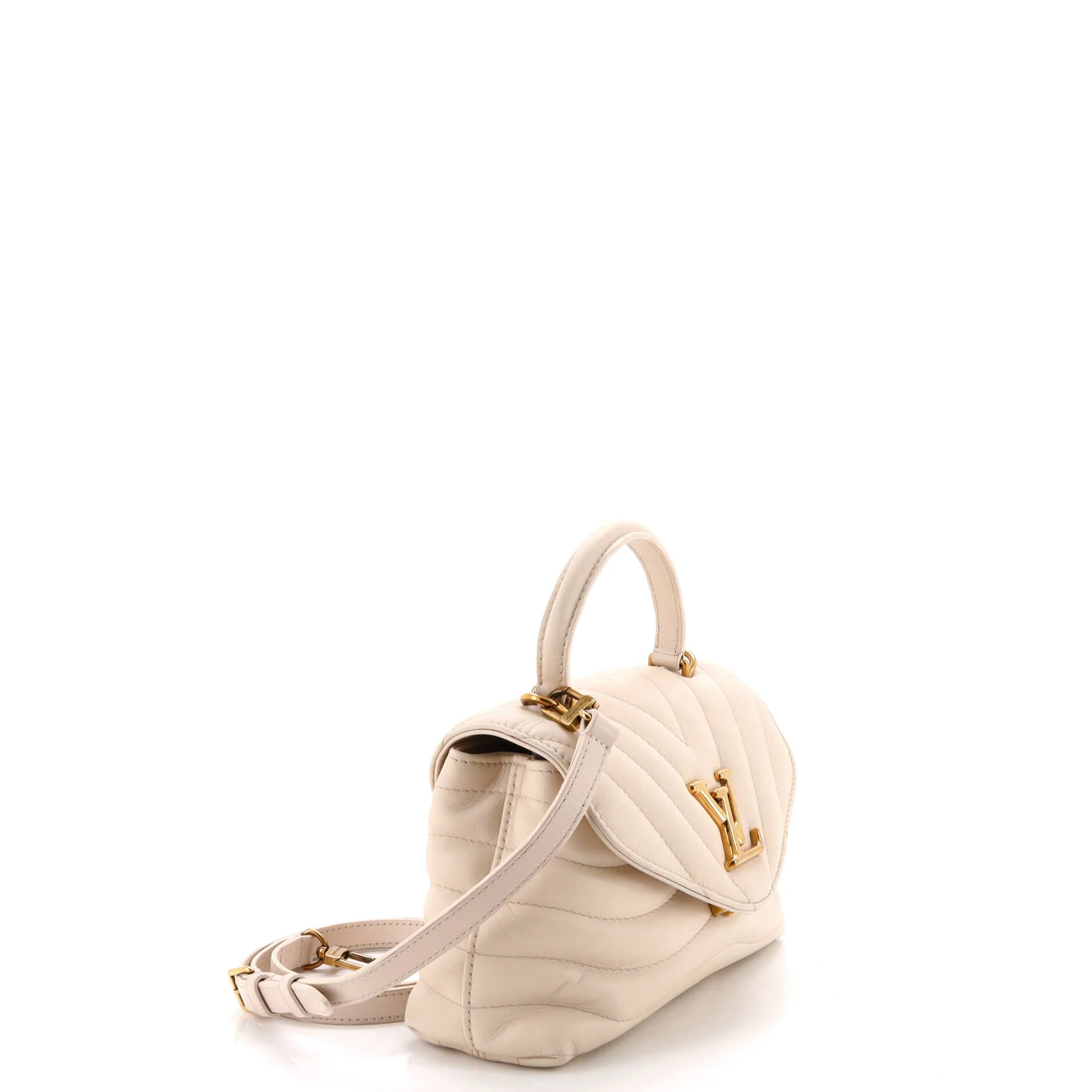 New Wave Hold Me Top Handle Bag Quilted Leather - Image 2