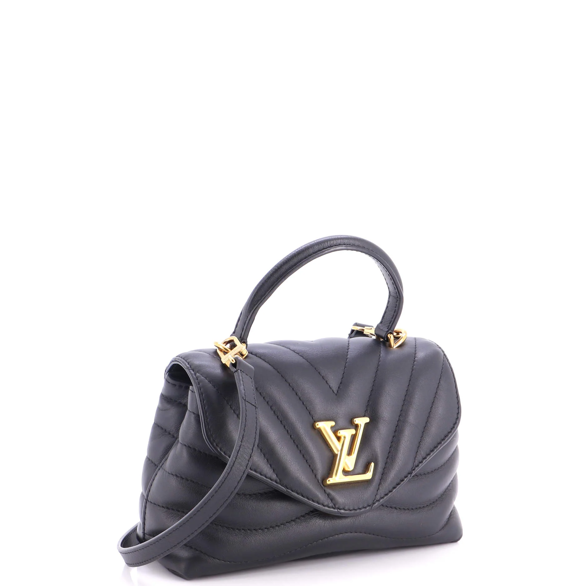 New Wave Hold Me Top Handle Bag Quilted Leather - Image 2