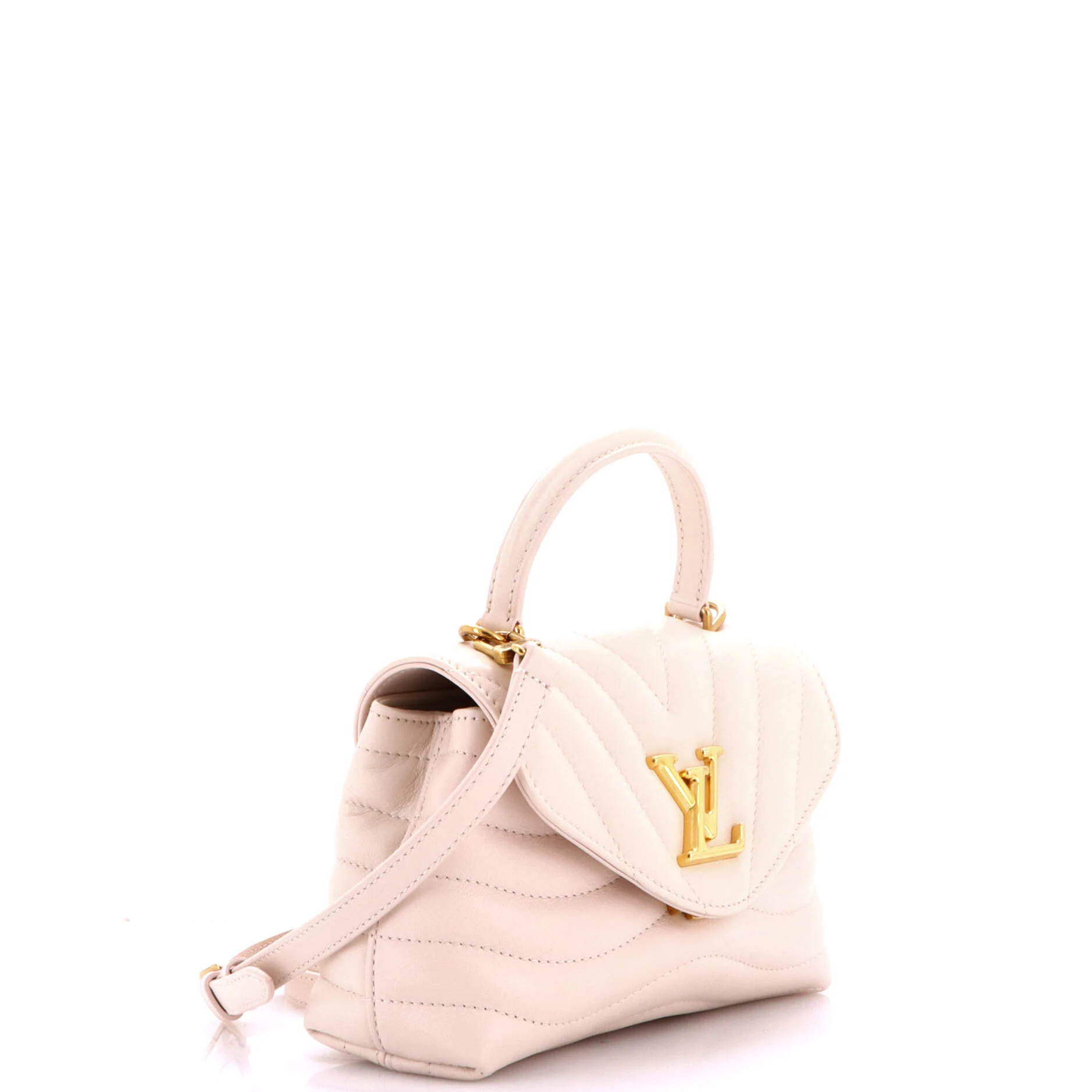 New Wave Hold Me Top Handle Bag Quilted Leather - Image 2