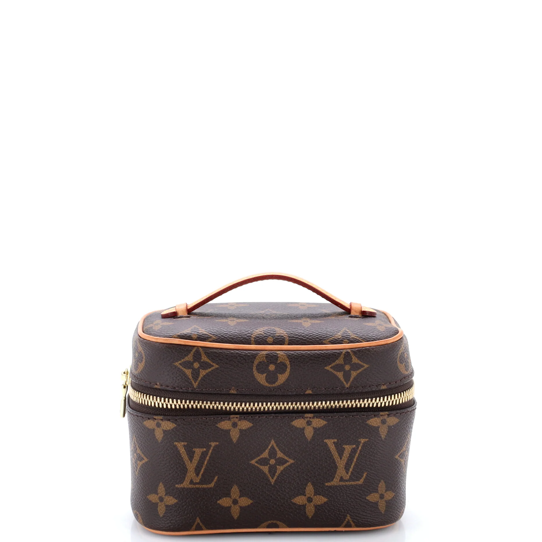 Nice Vanity Case Monogram Canvas Nano