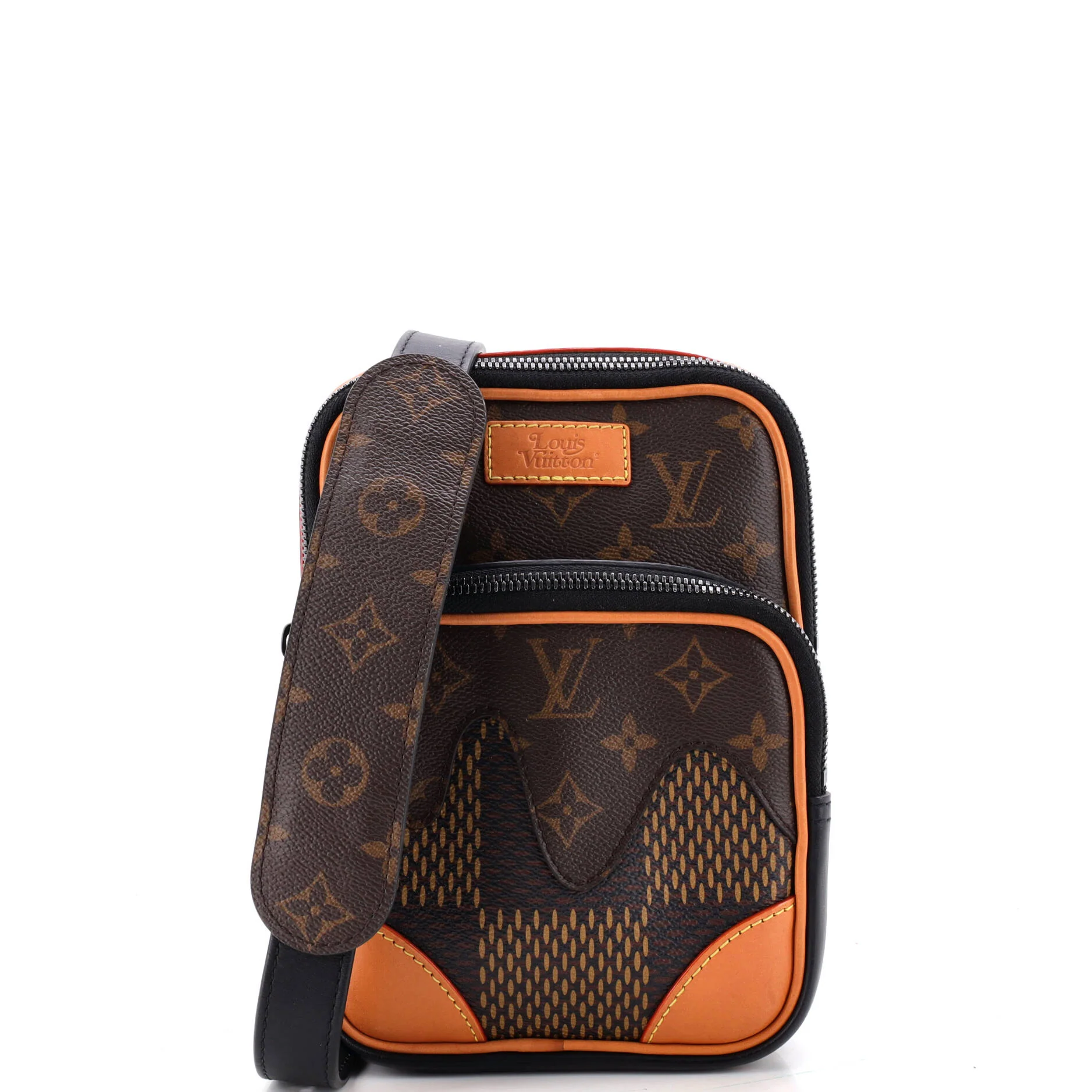 Nigo Amazone Sling Bag Limited Edition Giant Damier and Monogram Canvas
