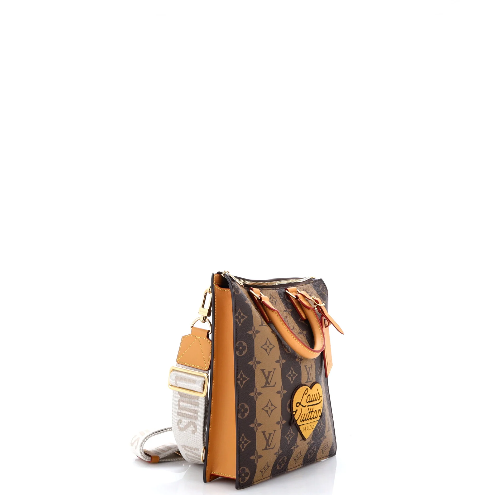 Nigo Sac Plat Cross Limited Edition Stripes Monogram Canvas - Image 2