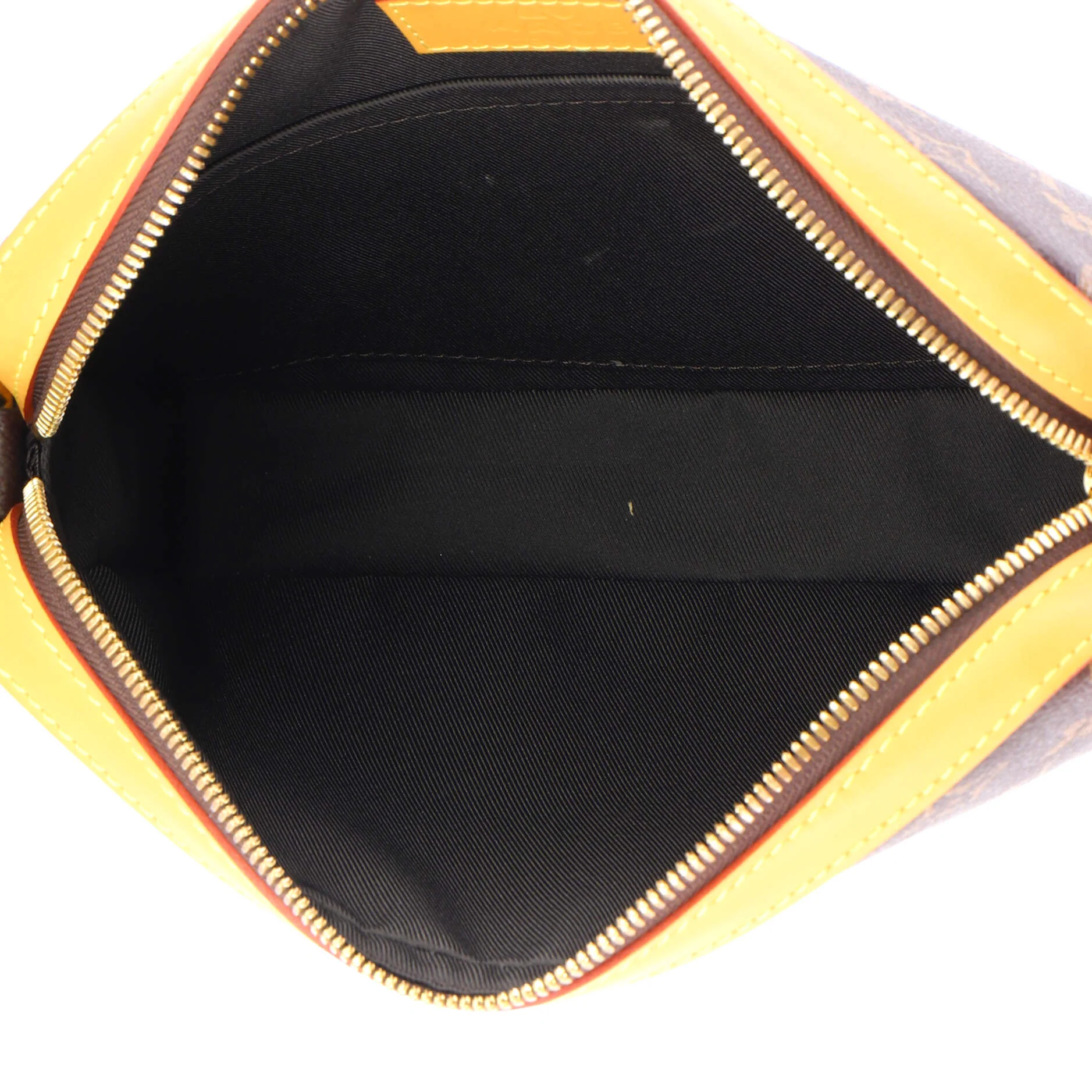 Nigo Trio Messenger Bag Limited Edition Stripes Monogram Canvas - Image 6