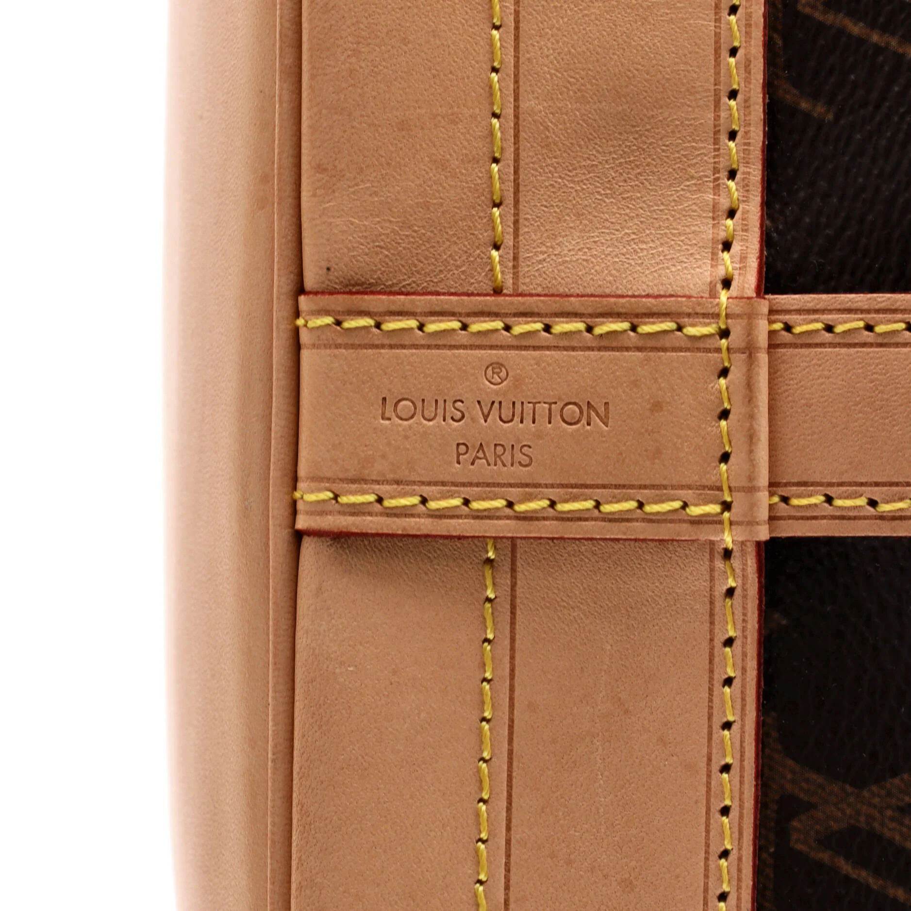 Noe Handbag Monogram Canvas Large - Image 7