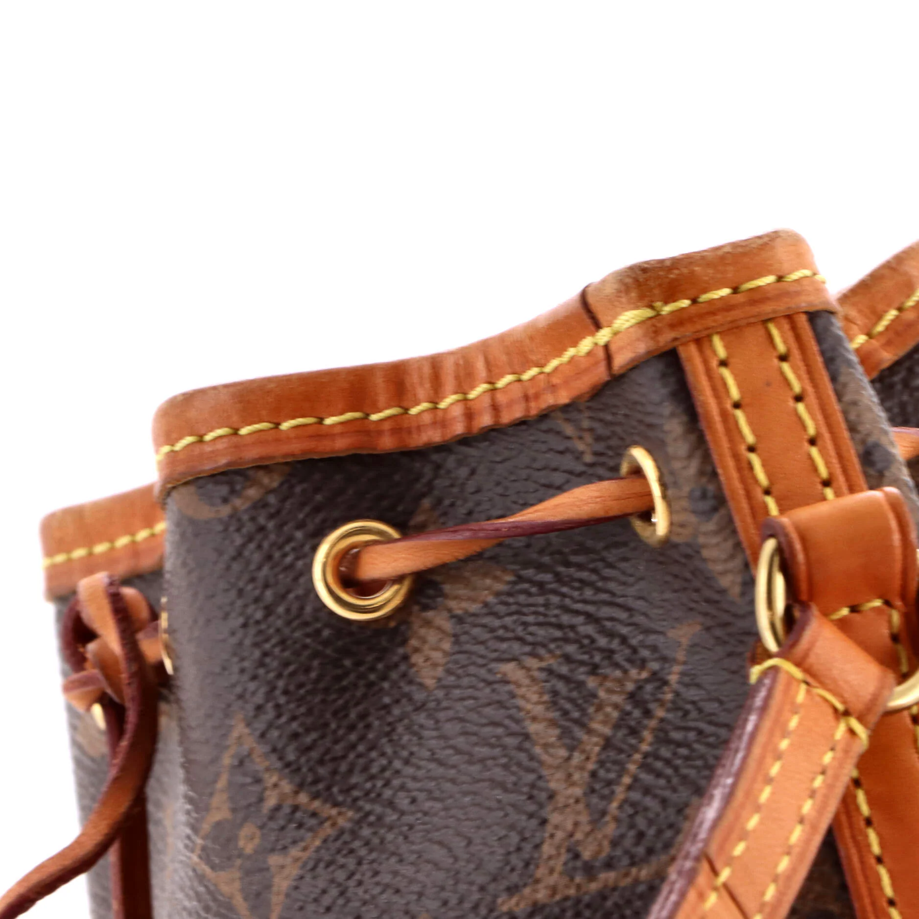 Noe Handbag Monogram Canvas Nano - Image 7