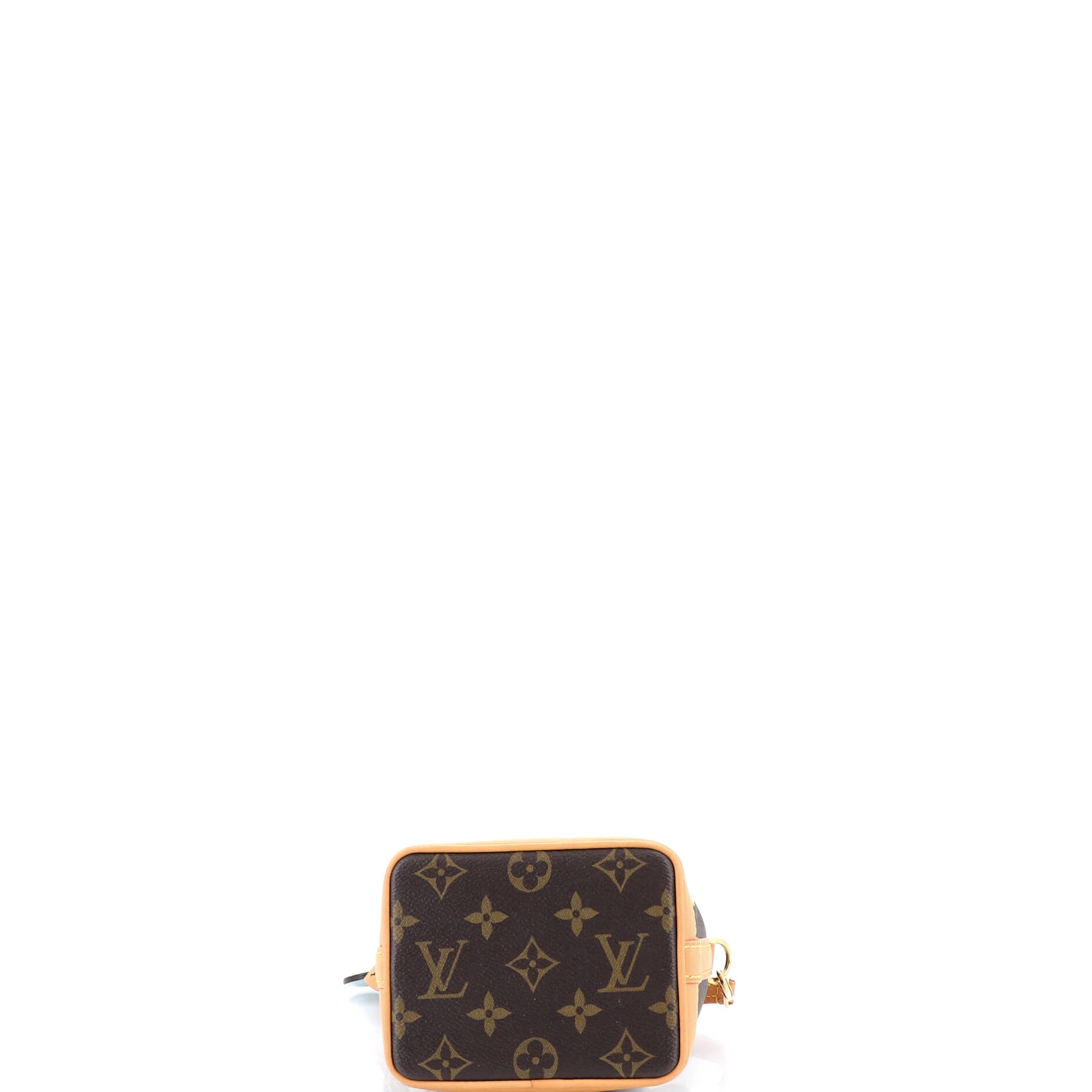 Noe NM Handbag Limited Edition Vivienne Xmas Monogram Canvas Nano - Image 4