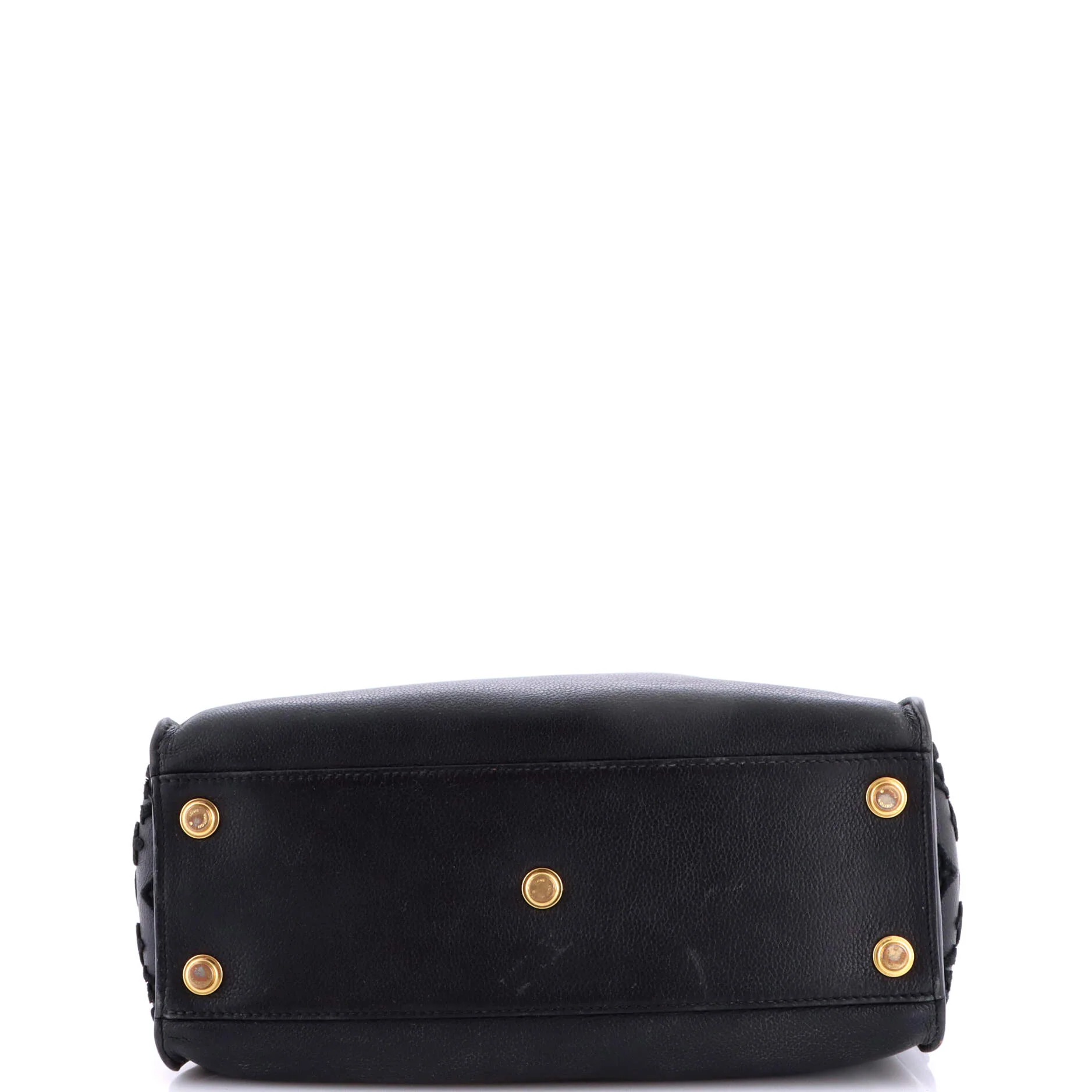 On My Side Tote Monogram Tuffetage Leather MM - Image 4