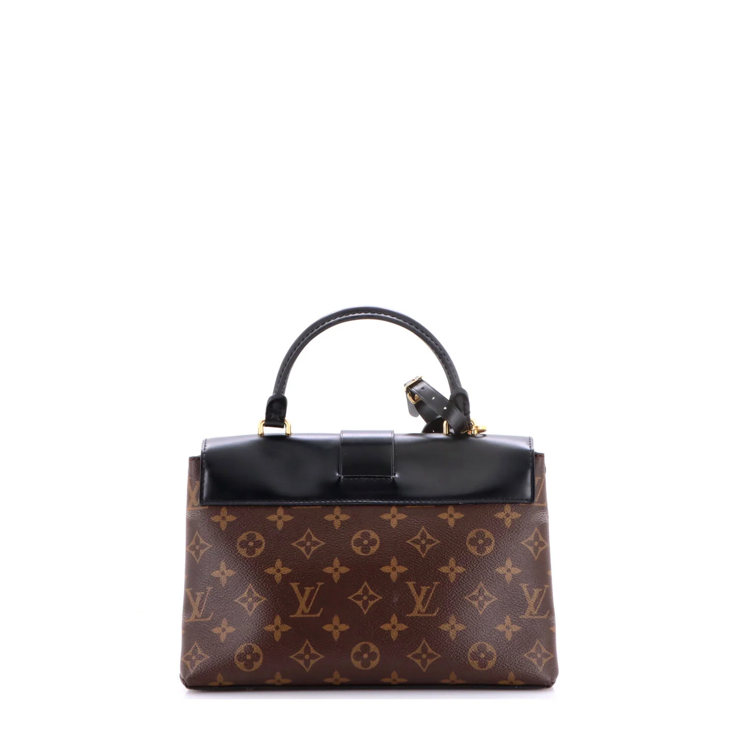 One Handle Flap Bag Monogram Canvas and Leather MM - Image 3