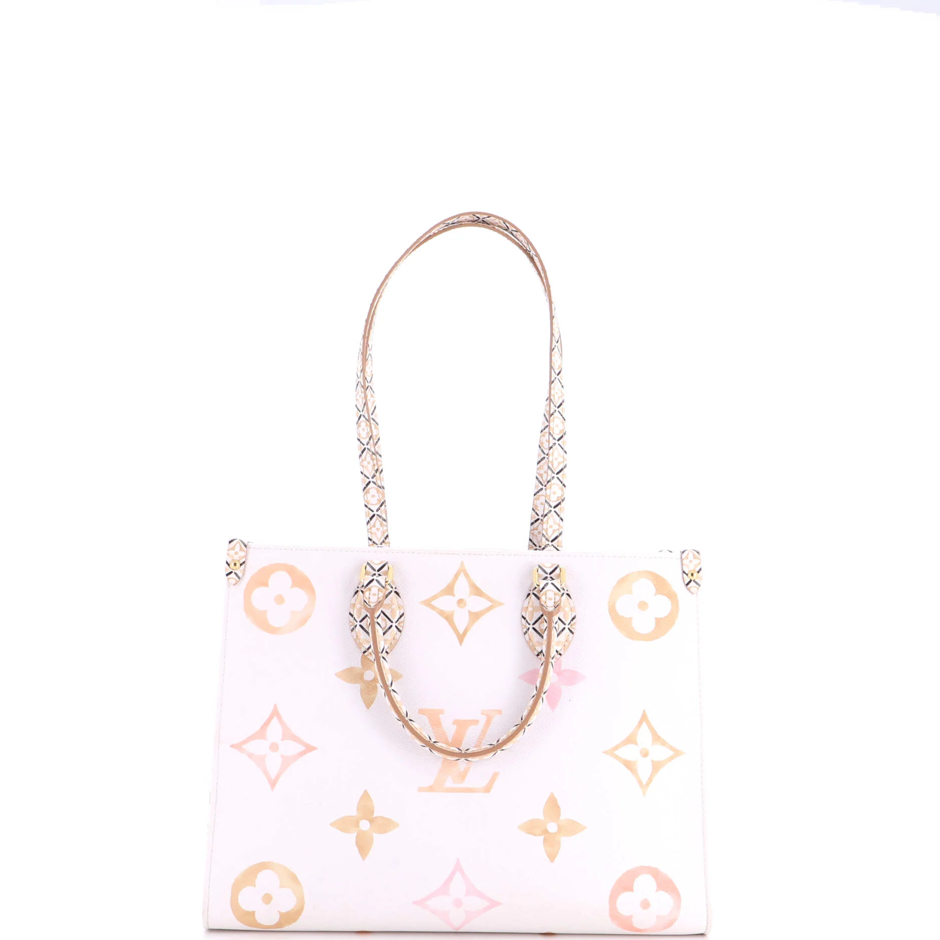 OnTheGo Tote By The Pool Monogram Watercolor Giant MM - Image 3