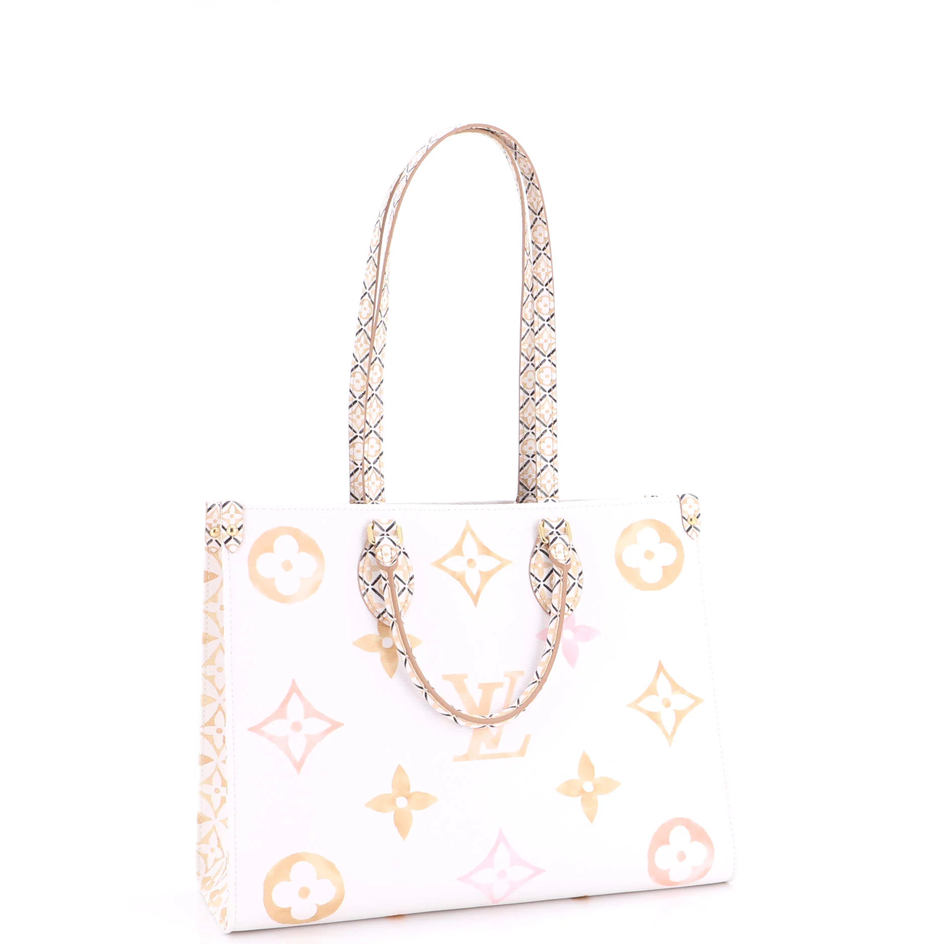 OnTheGo Tote By The Pool Monogram Watercolor Giant MM - Image 2