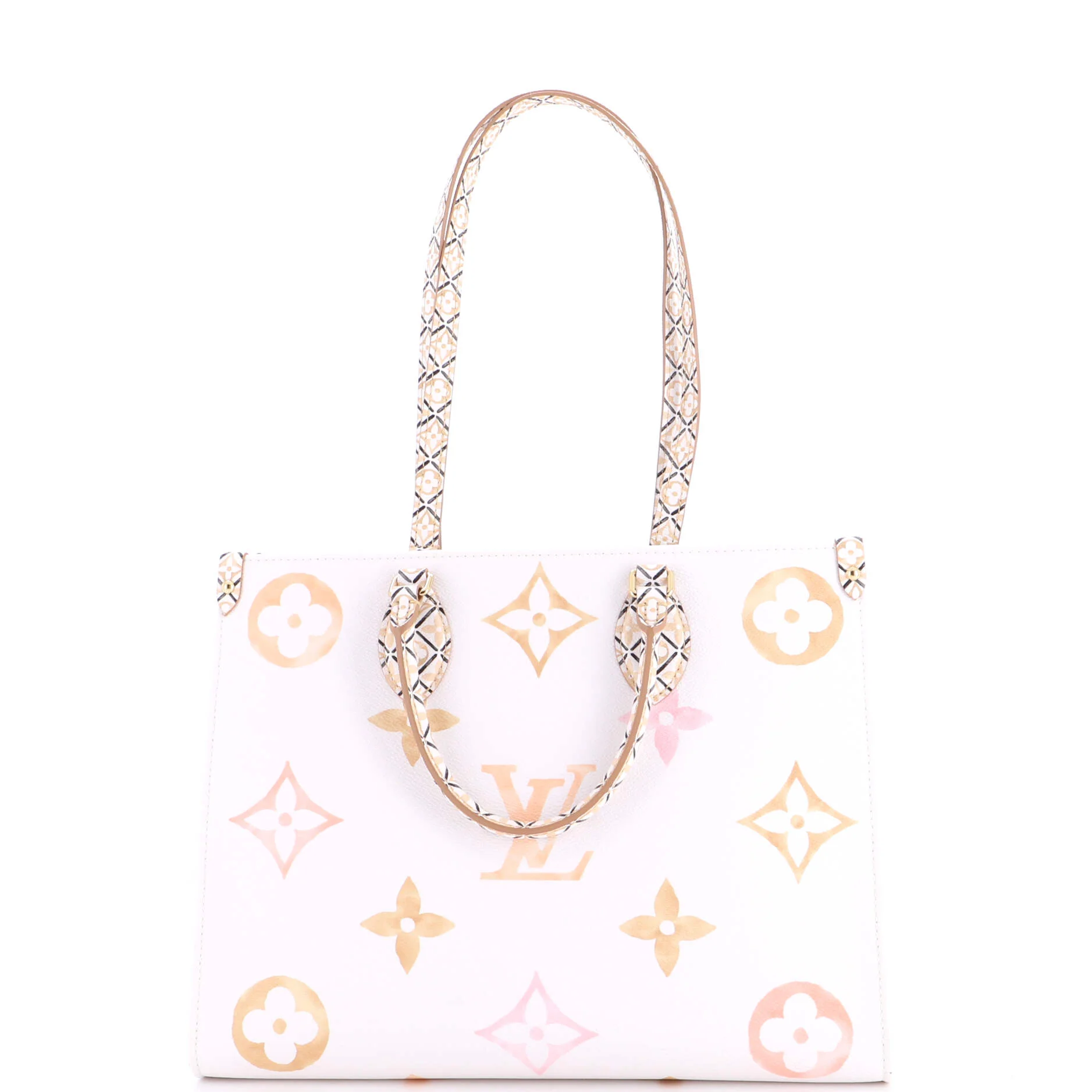 OnTheGo Tote By The Pool Monogram Watercolor Giant MM - Image 3