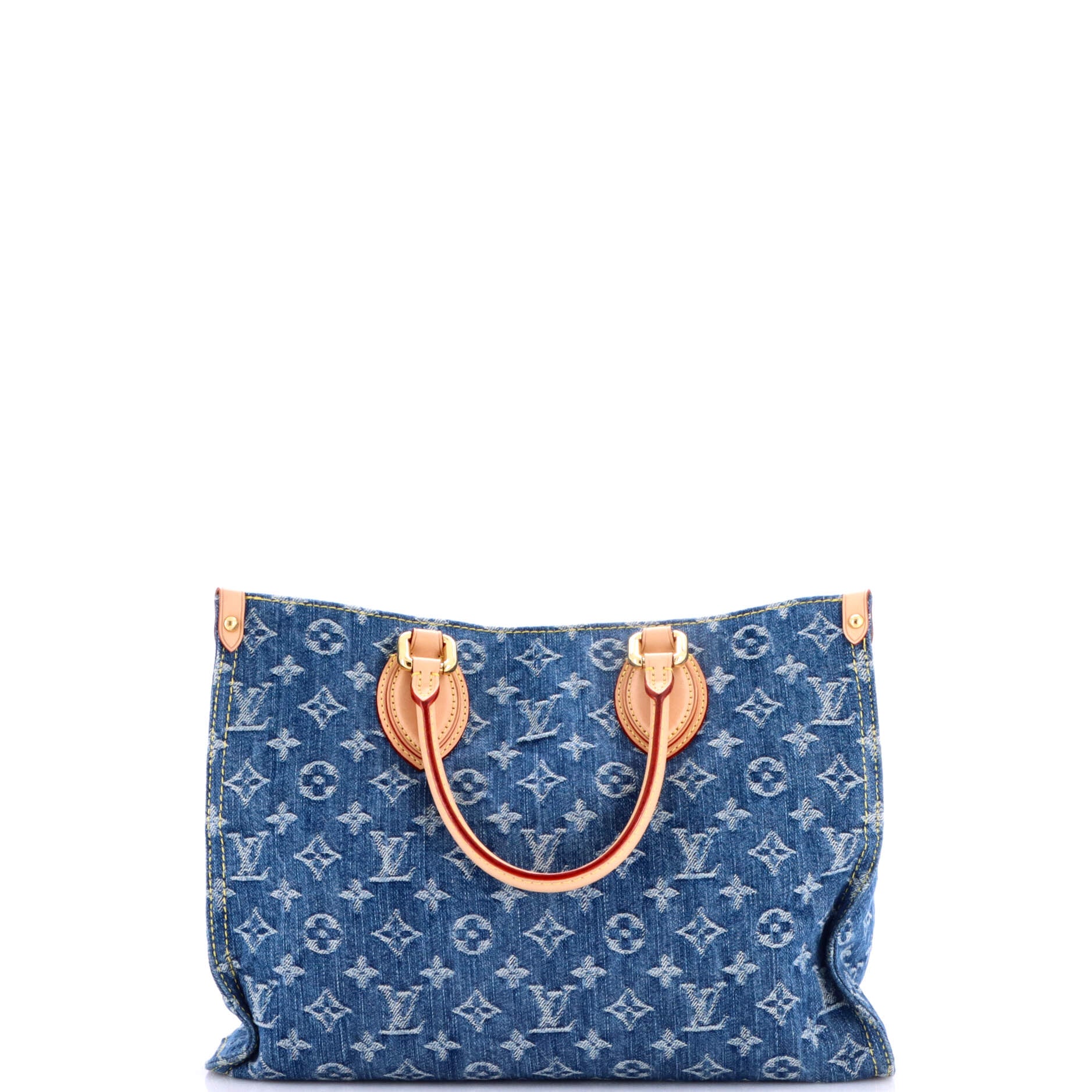 OnTheGo Tote Monogram Denim MM - Image 3