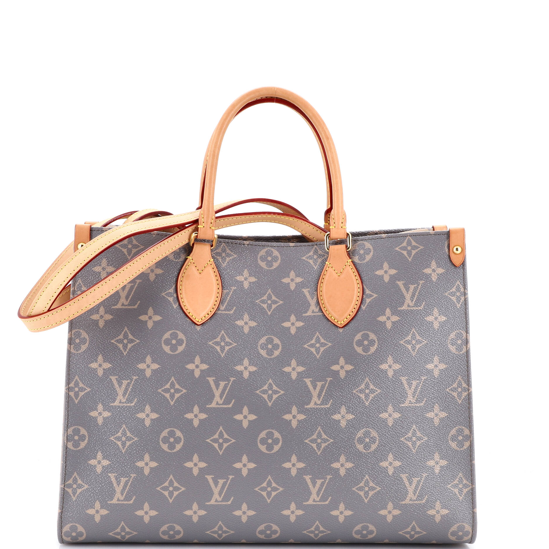 OnTheGo Tote Trianon Grey Monogram Canvas MM