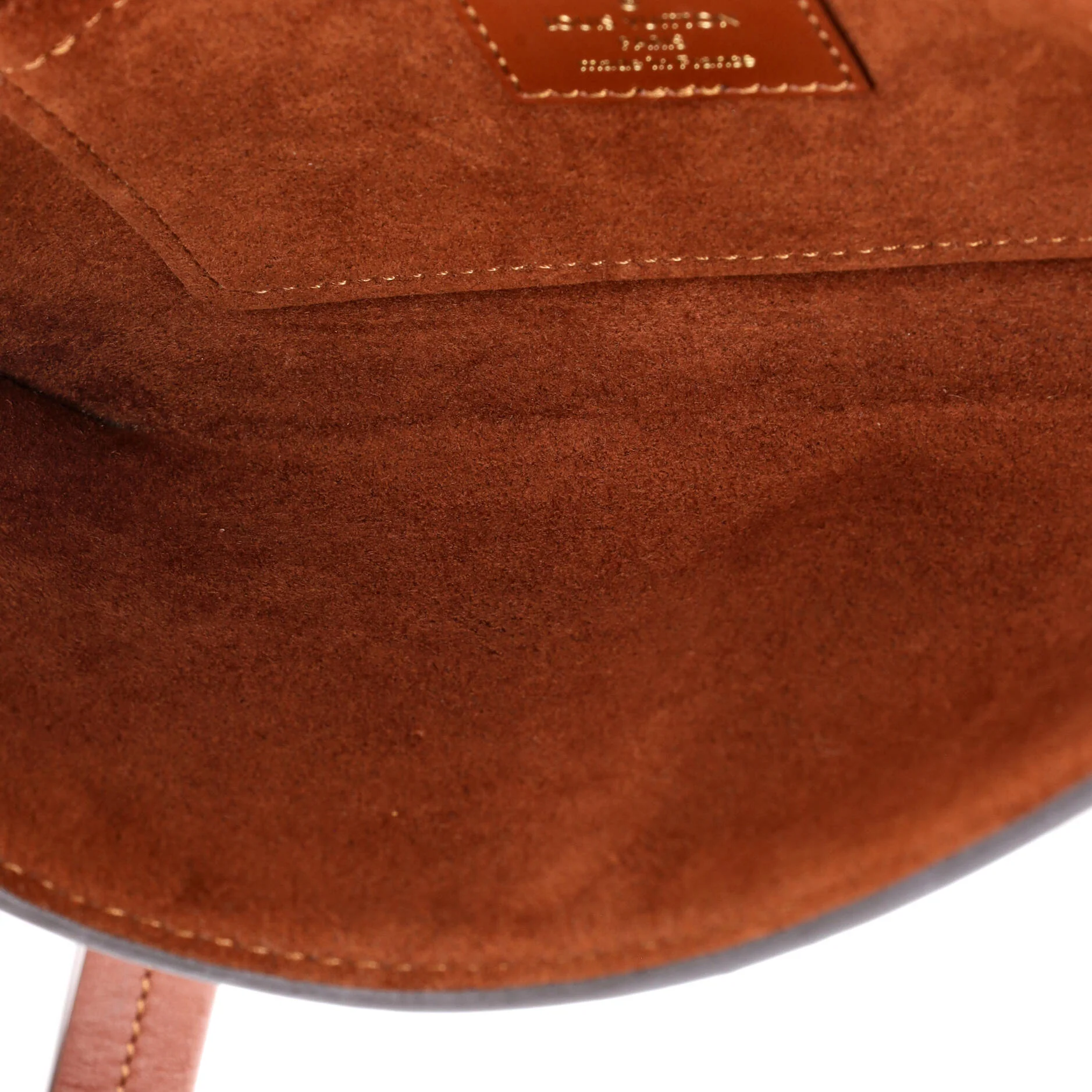 Padlock on Strap Handbag Monogram Canvas and Leather - Image 5