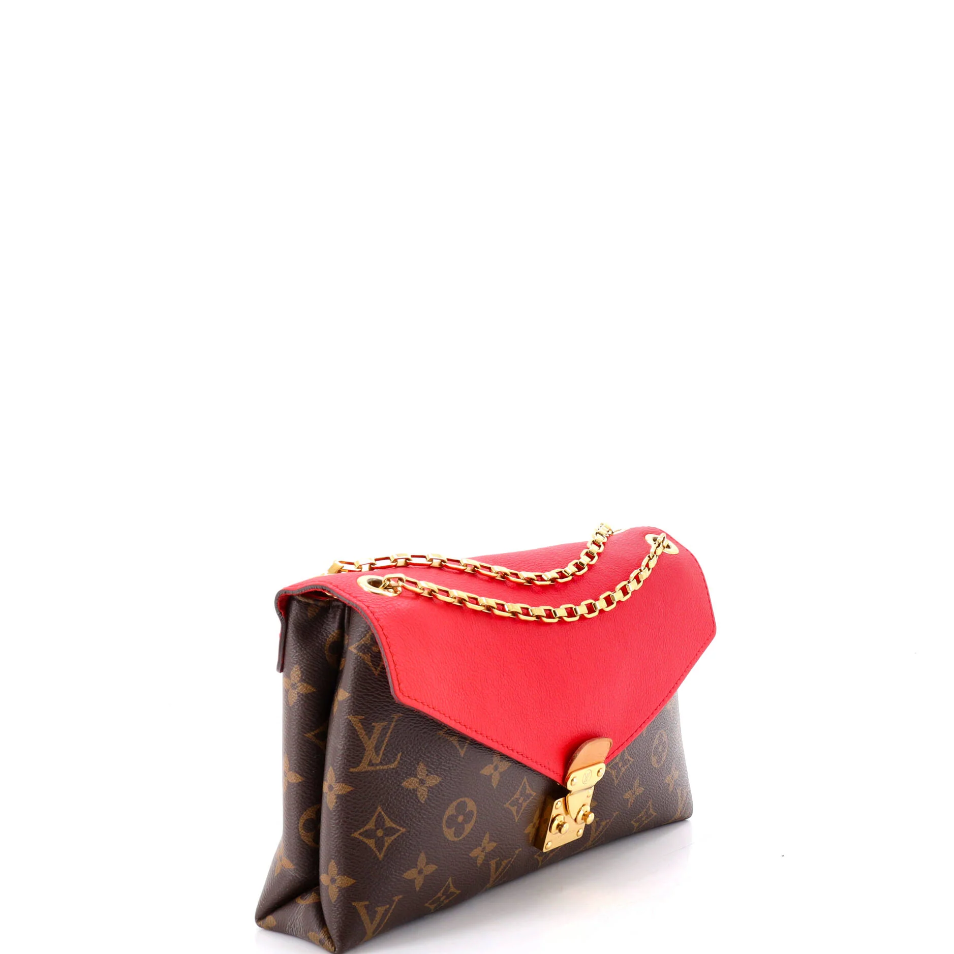 Pallas Chain Shoulder Bag Monogram Canvas and Calfskin - Image 2