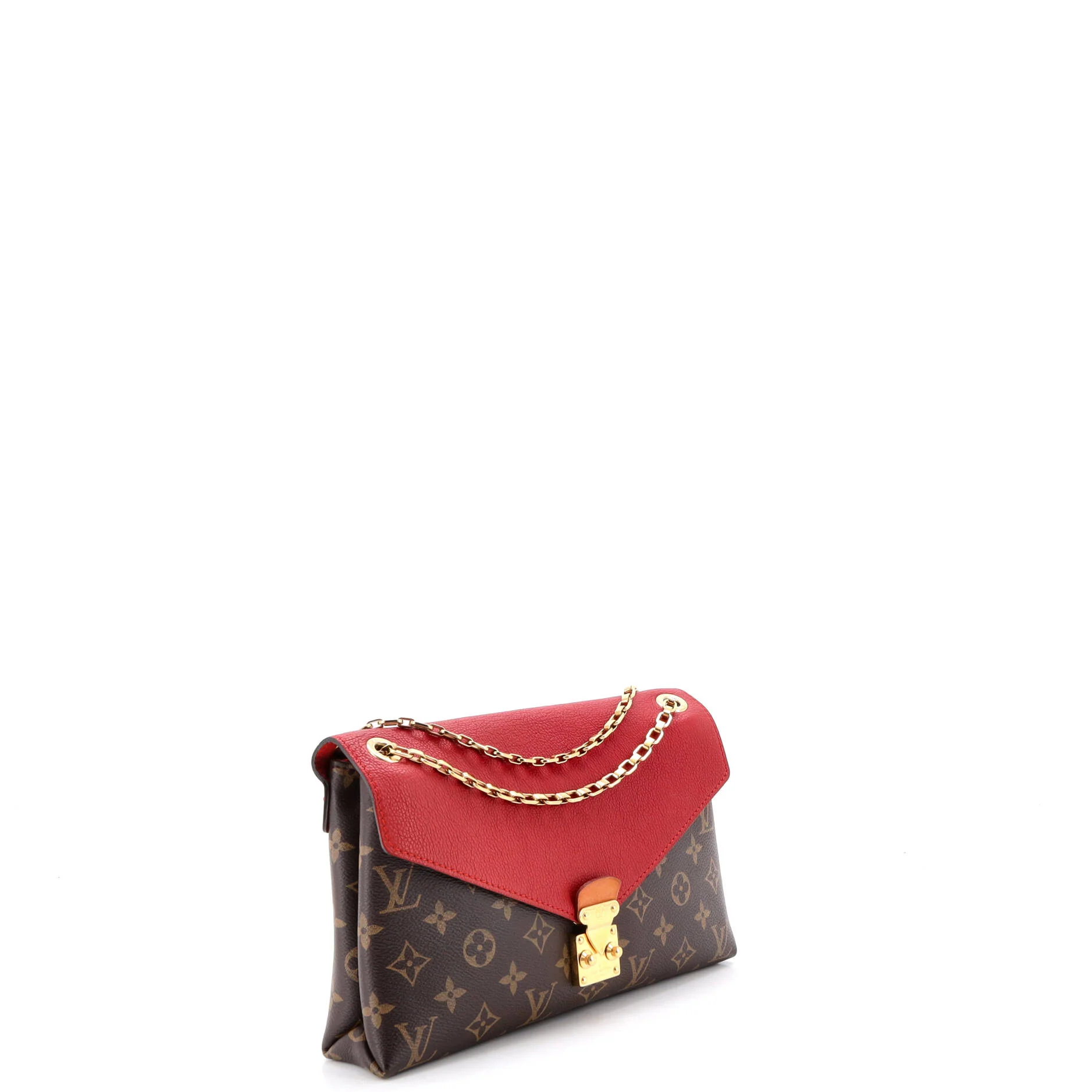 Pallas Chain Shoulder Bag Monogram Canvas and Calfskin - Image 2