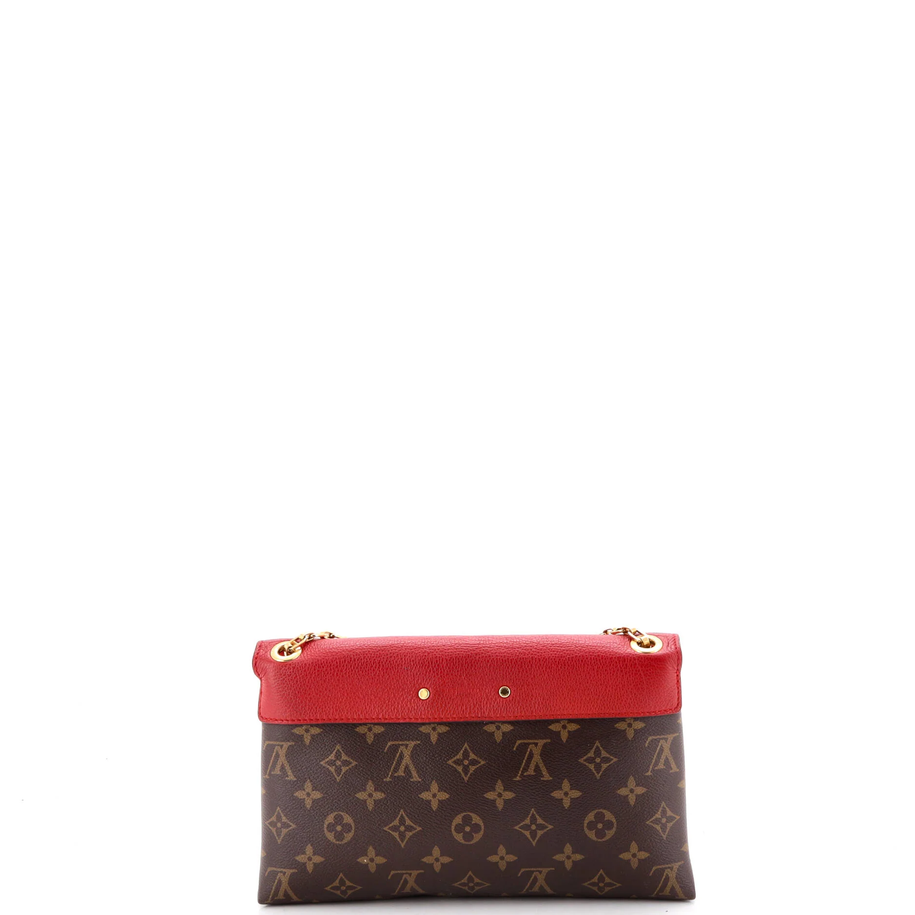 Pallas Chain Shoulder Bag Monogram Canvas and Calfskin - Image 3