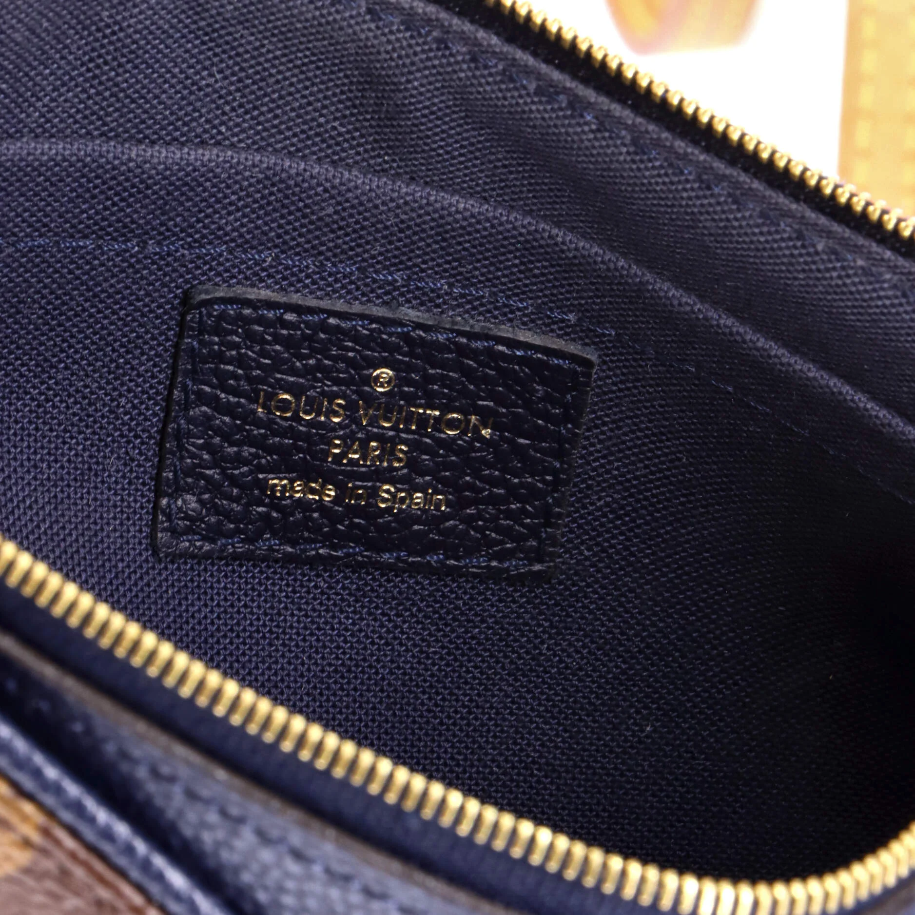 Pallas Clutch Monogram Canvas with Leather - Image 8