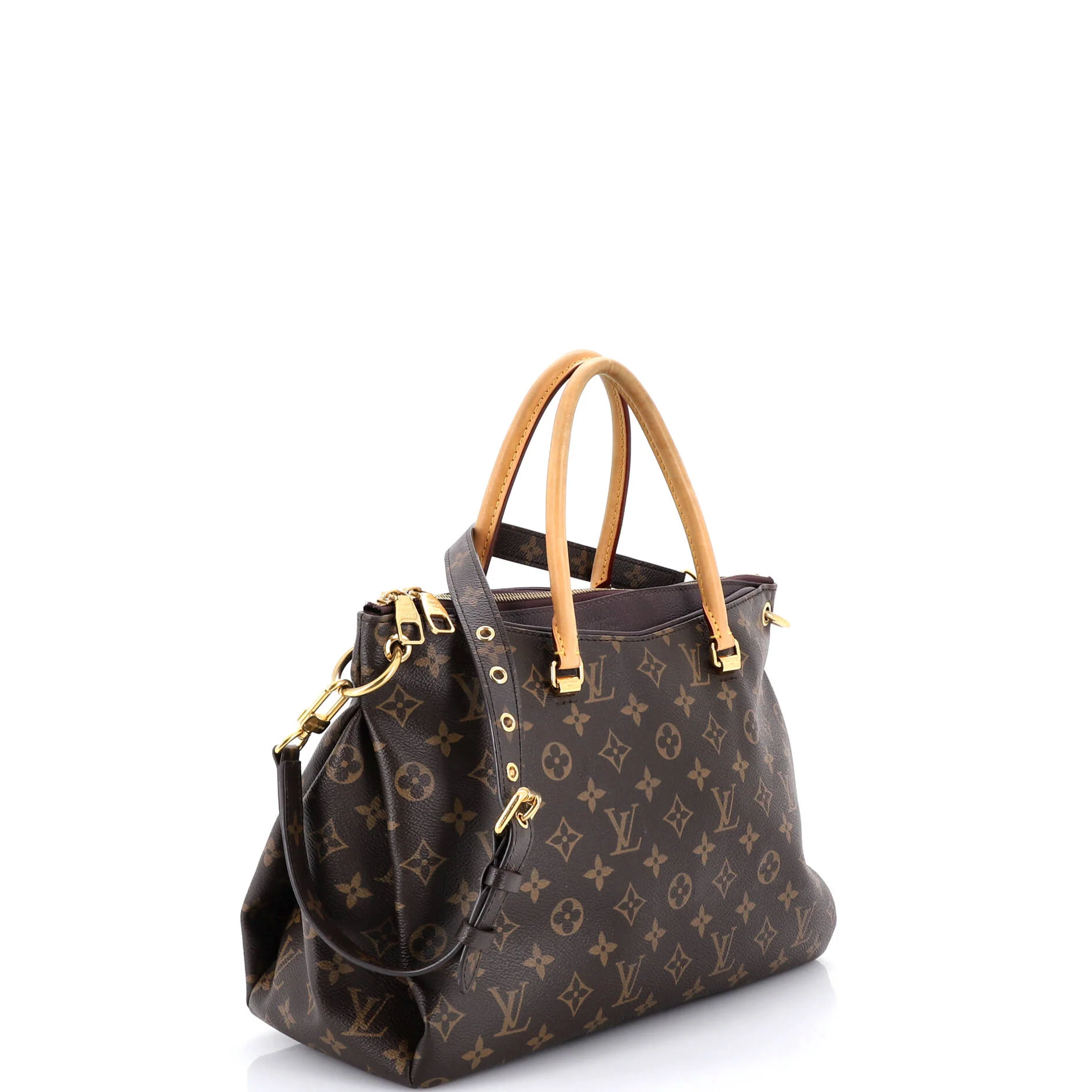 Pallas Tote Monogram Canvas with Leather - Image 2