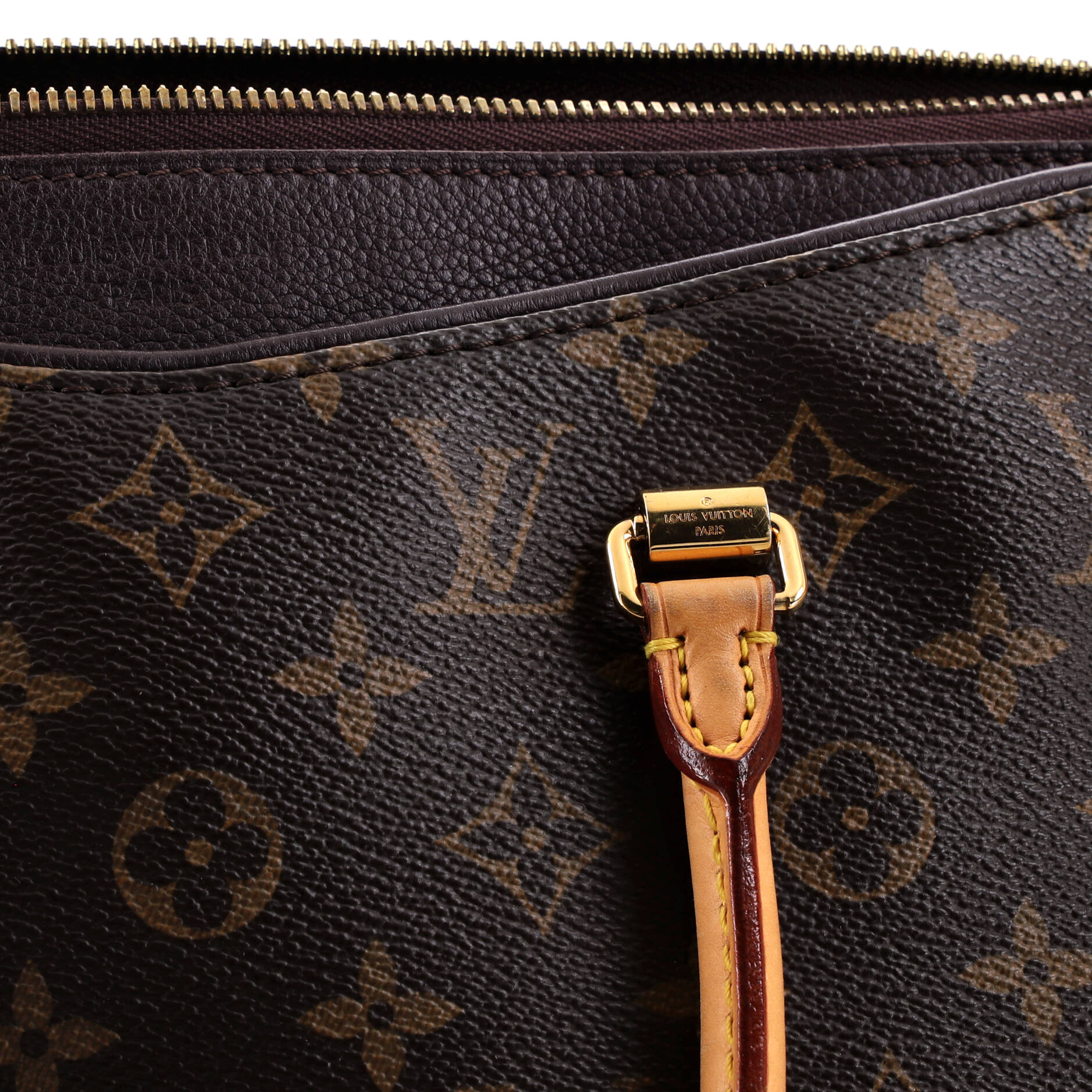Pallas Tote Monogram Canvas with Leather - Image 8