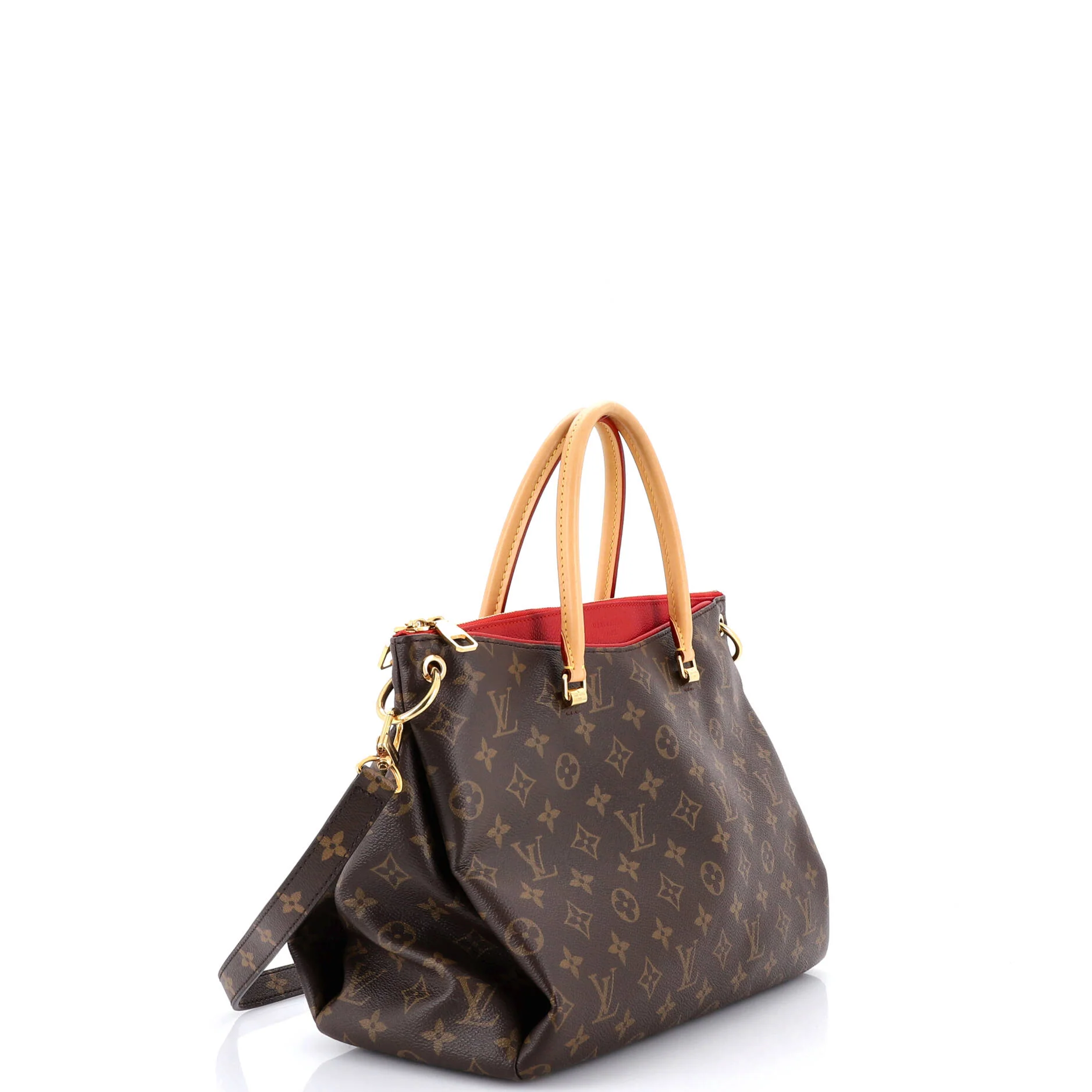Pallas Tote Monogram Canvas with Leather - Image 2