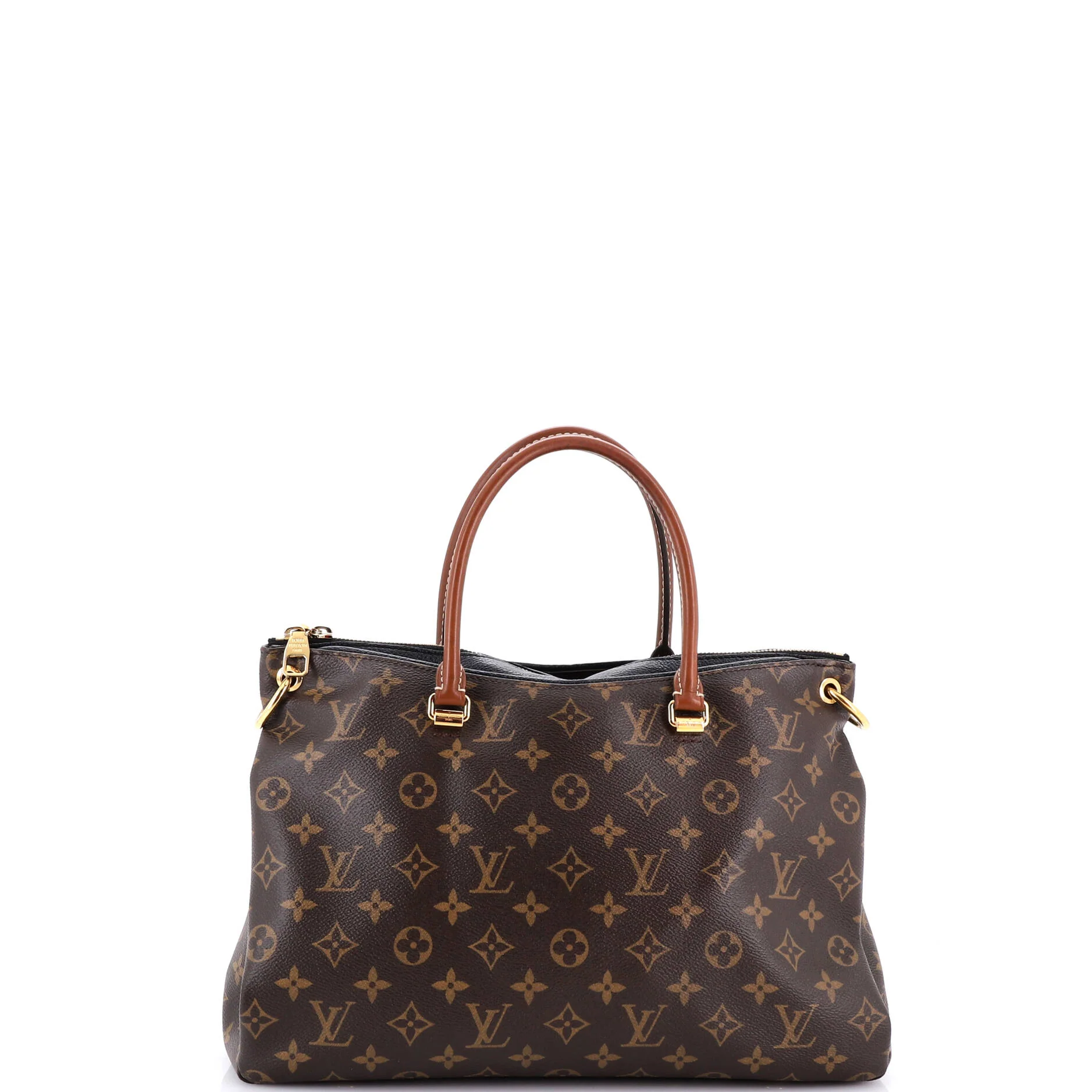 Pallas Tote Monogram Canvas with Leather - Image 3