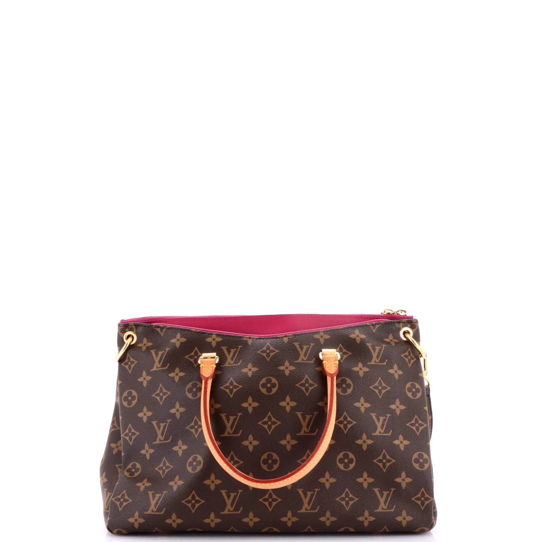 Pallas Tote Monogram Canvas with Leather - Image 3