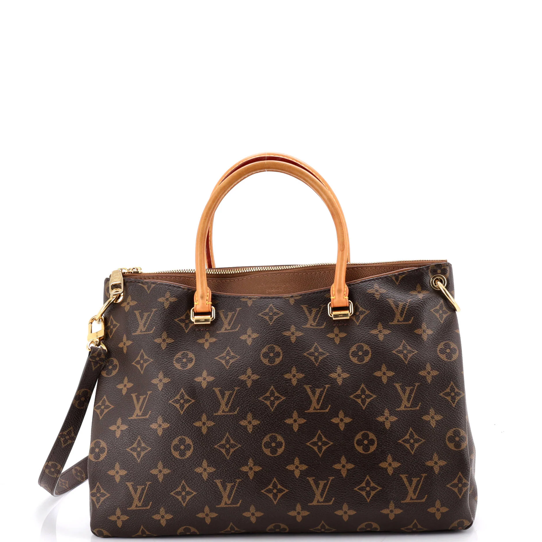Pallas Tote Monogram Canvas with Leather