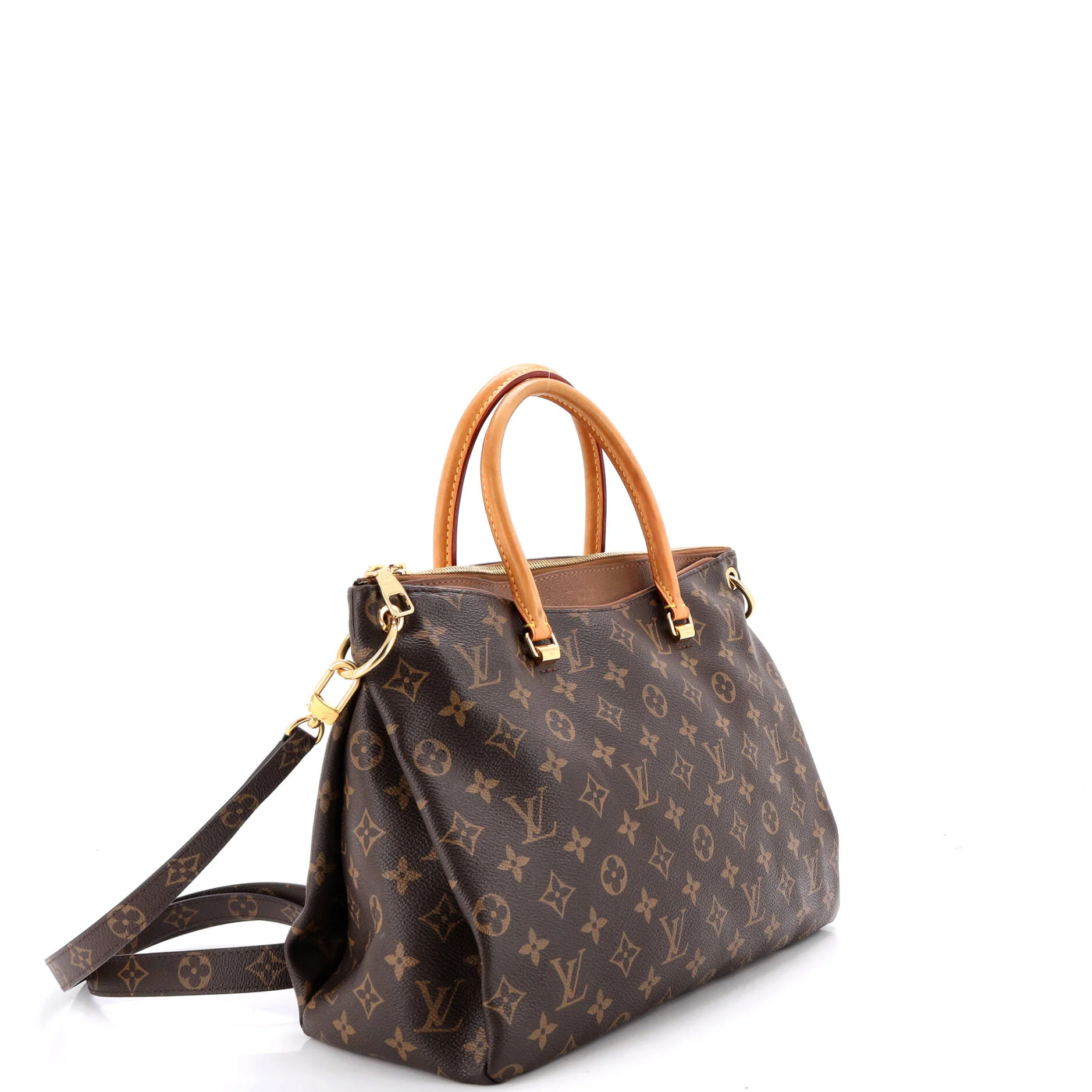 Pallas Tote Monogram Canvas with Leather - Image 2