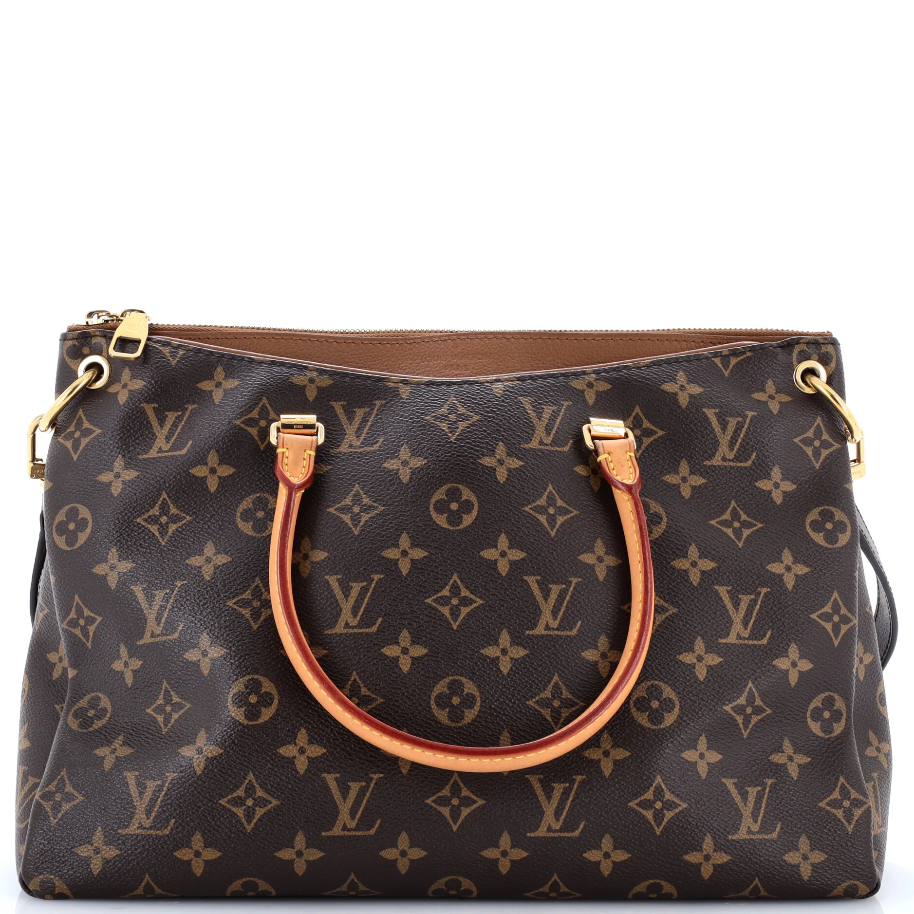Pallas Tote Monogram Canvas with Leather